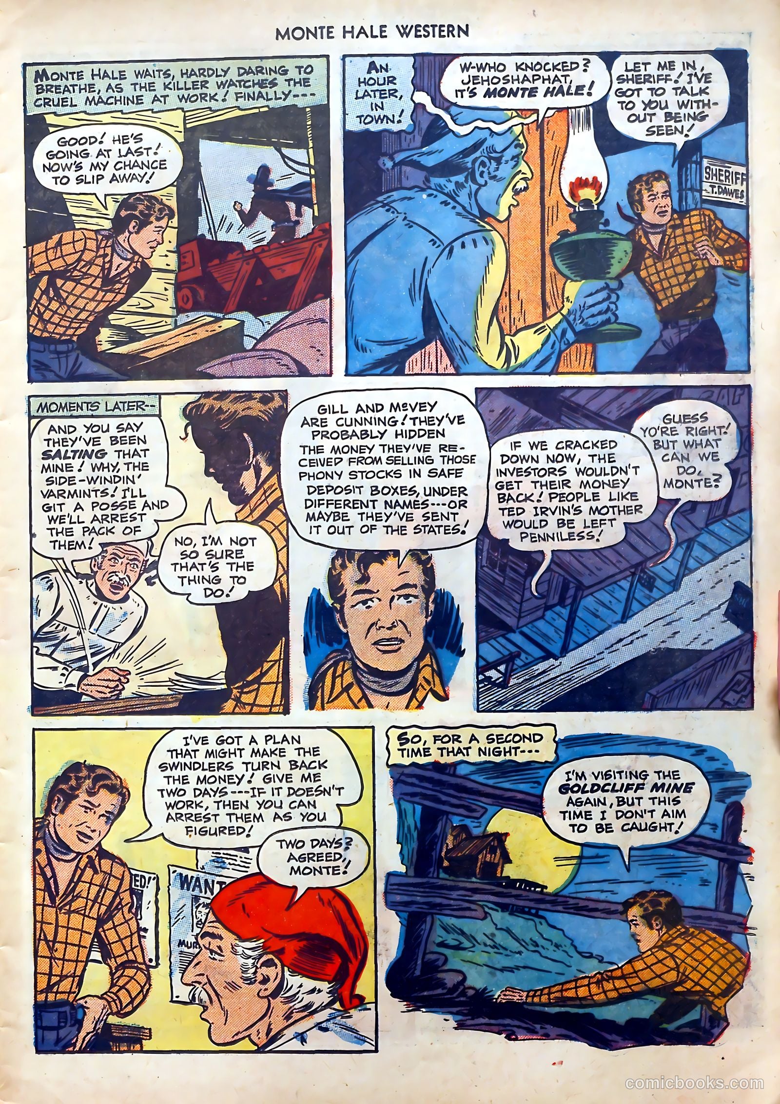 Monte Hale Western #40 (1949) — page 9 of 52