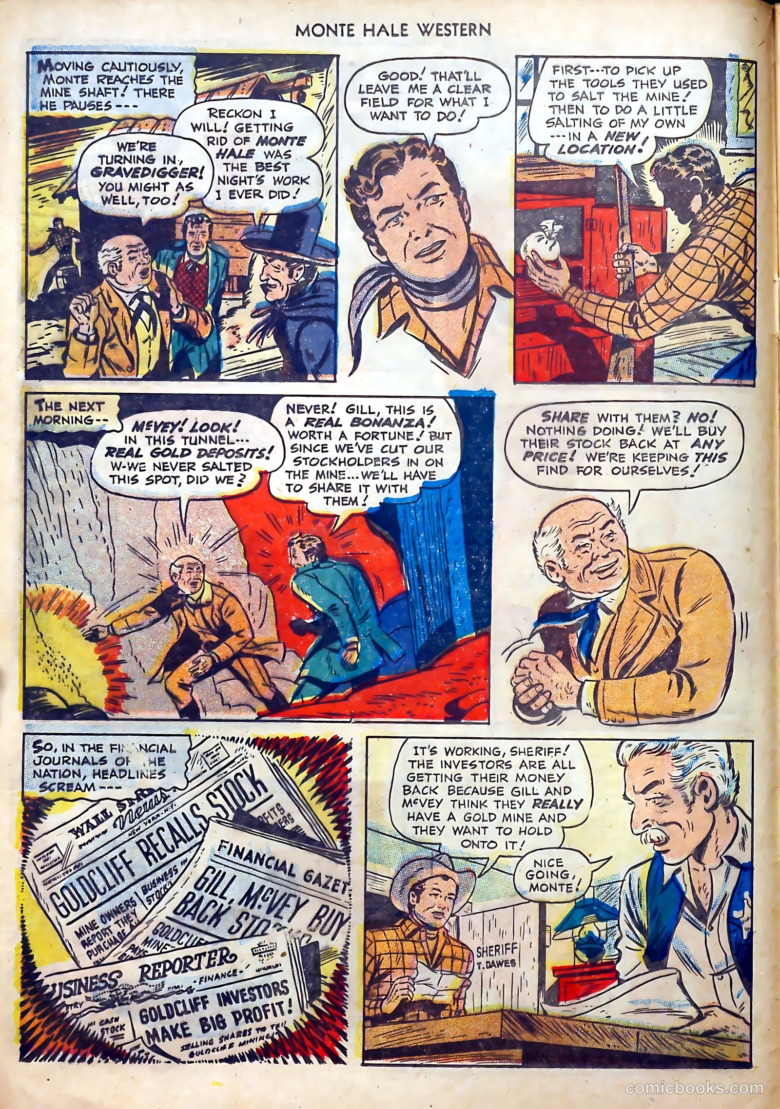 Monte Hale Western #40 (1949) — page 10 of 52