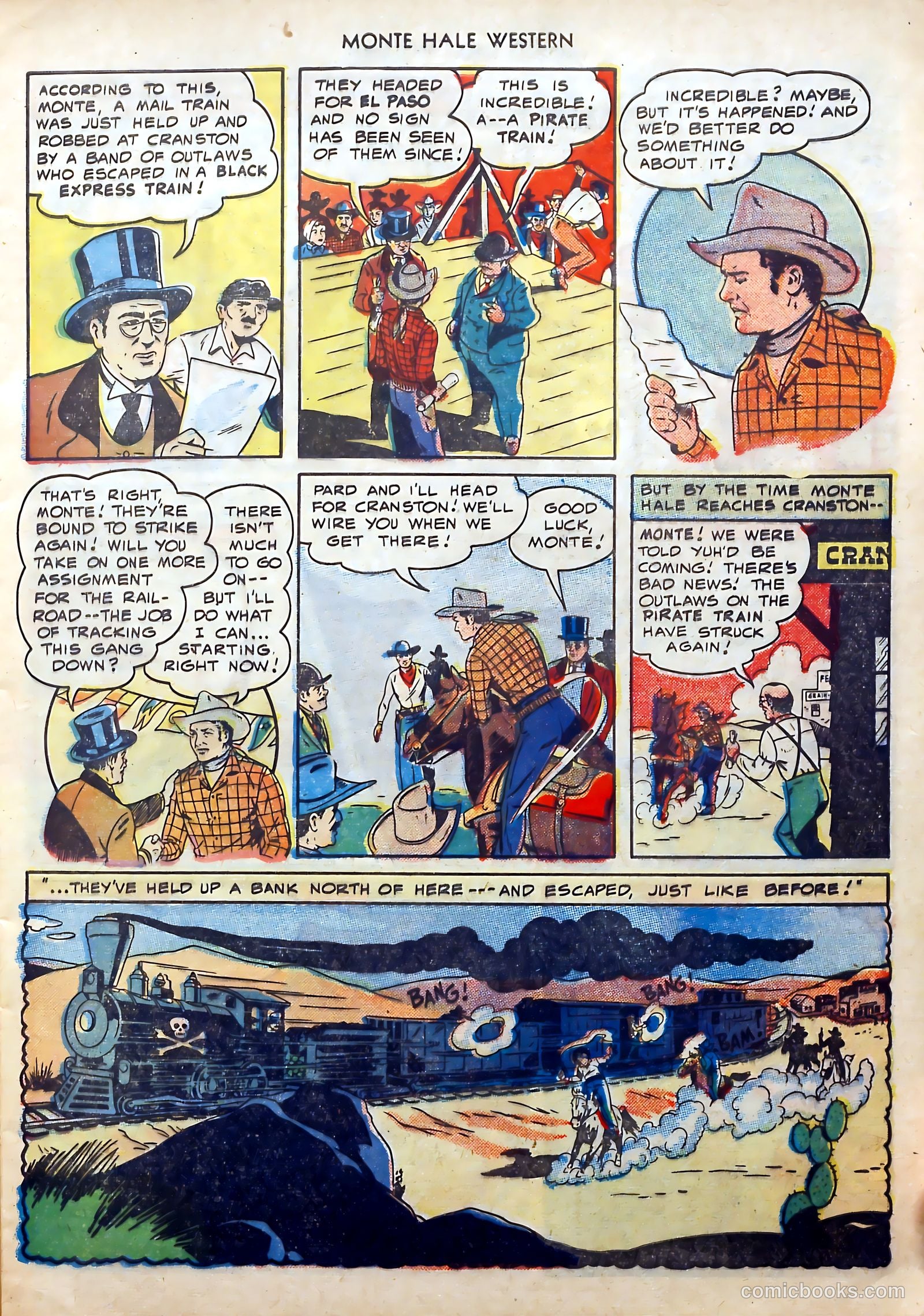 Monte Hale Western #40 (1949) — page 17 of 52