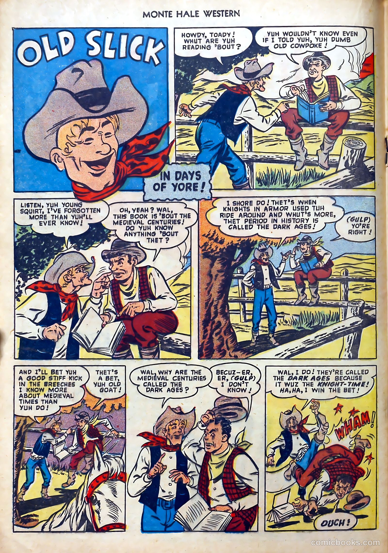 Monte Hale Western #40 (1949) — page 24 of 52