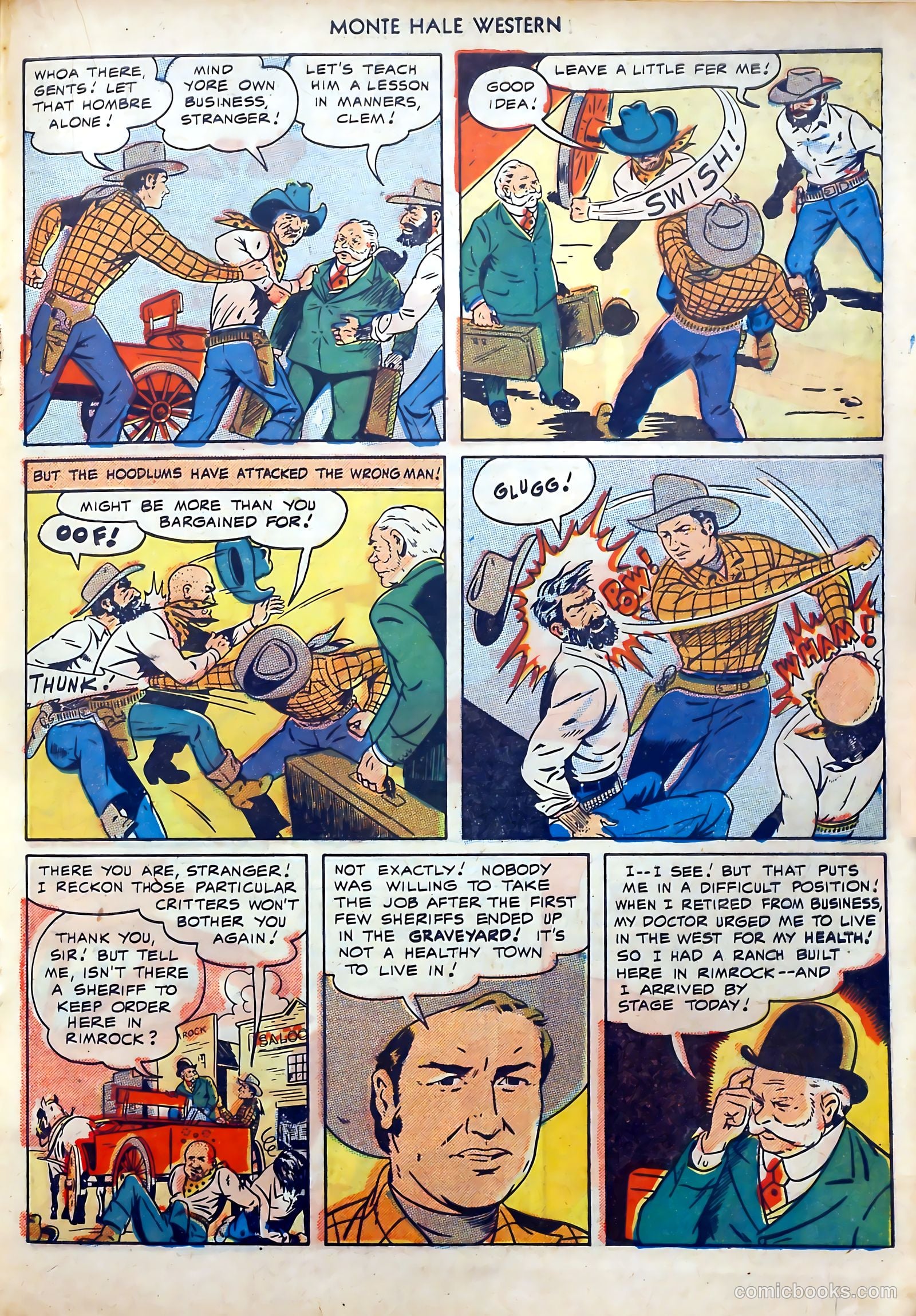 Monte Hale Western #40 (1949) — page 27 of 52