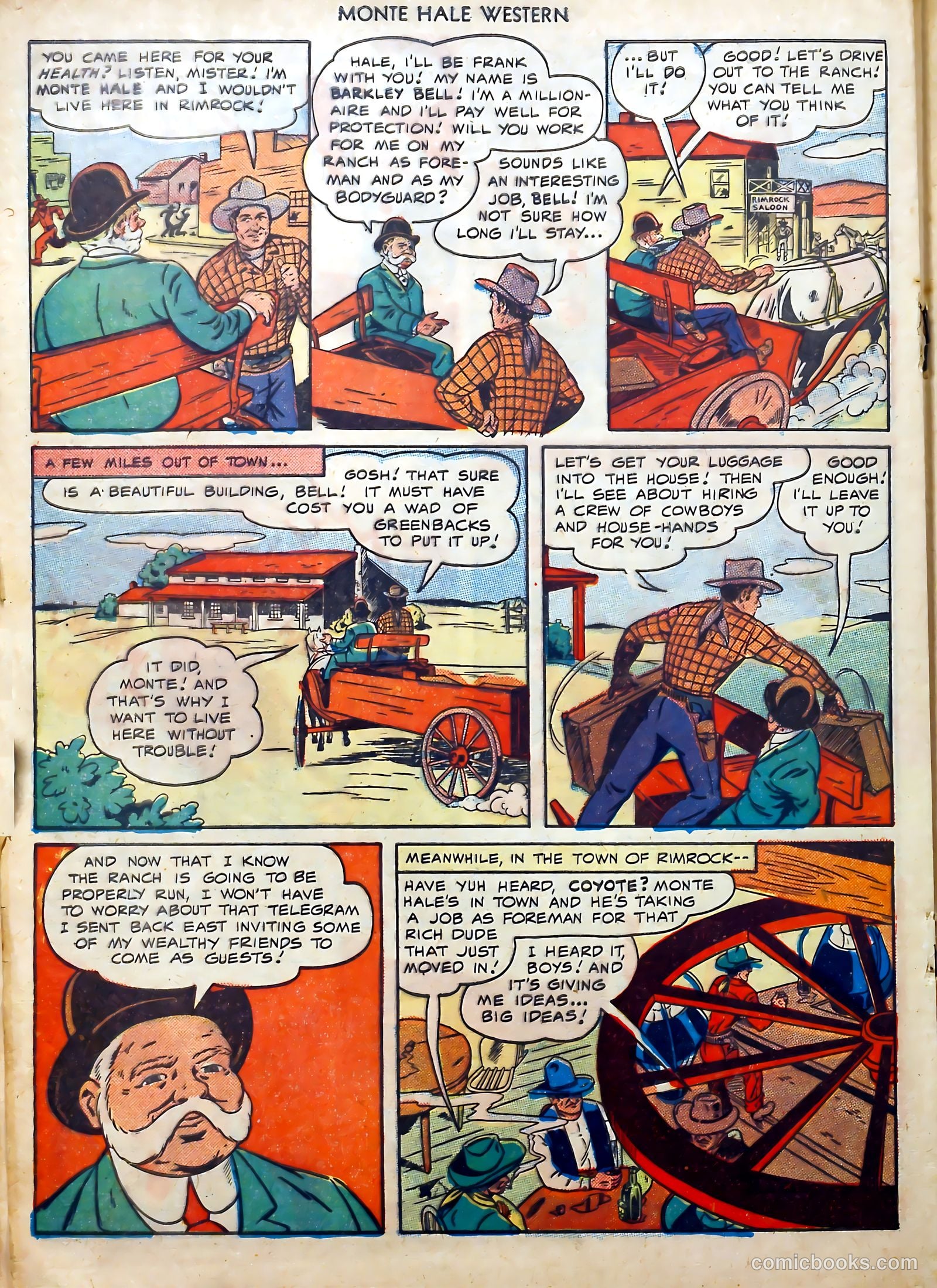 Monte Hale Western #40 (1949) — page 28 of 52