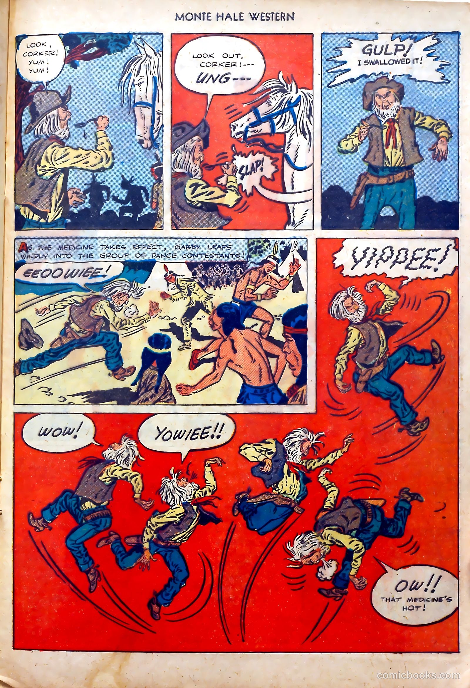 Monte Hale Western #40 (1949) — page 37 of 52