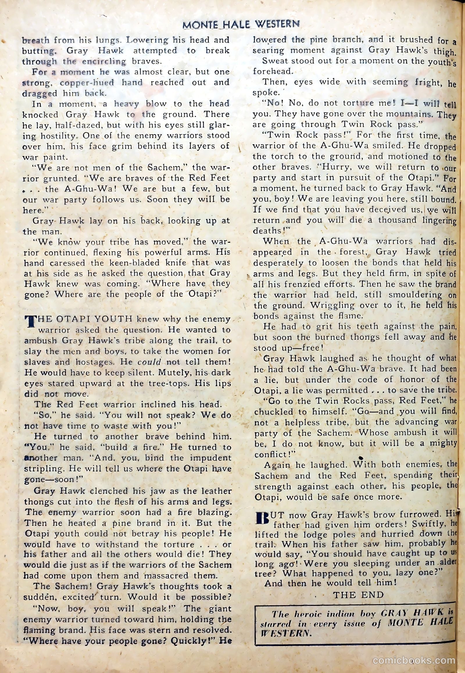 Monte Hale Western #40 (1949) — page 40 of 52