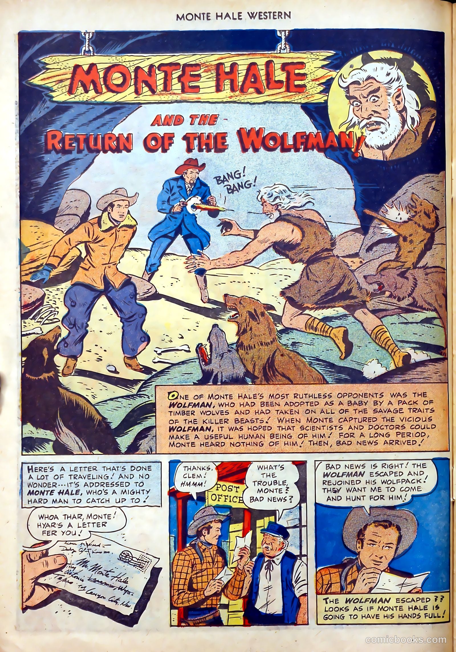 Monte Hale Western #40 (1949) — page 42 of 52