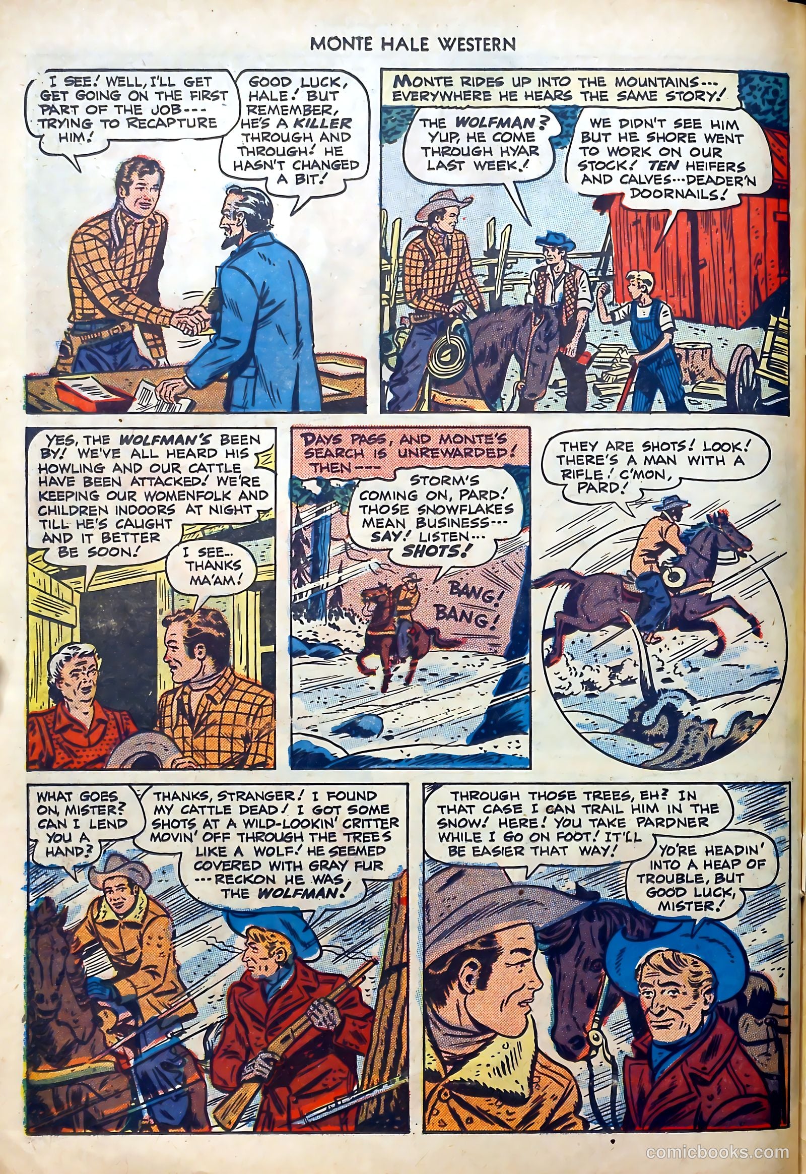 Monte Hale Western #40 (1949) — page 44 of 52
