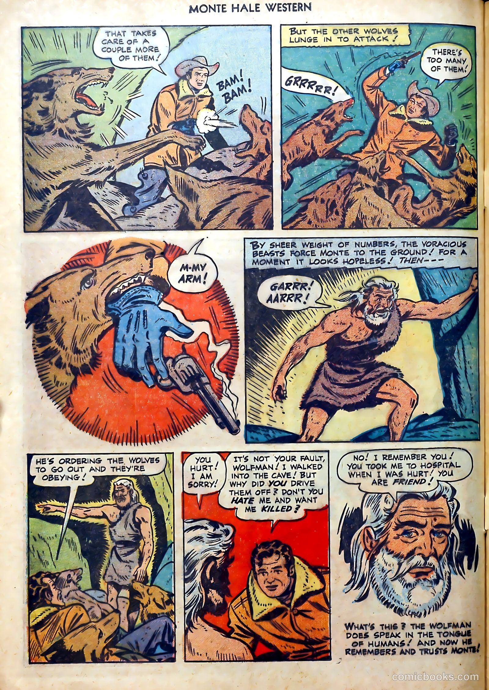 Monte Hale Western #40 (1949) — page 46 of 52