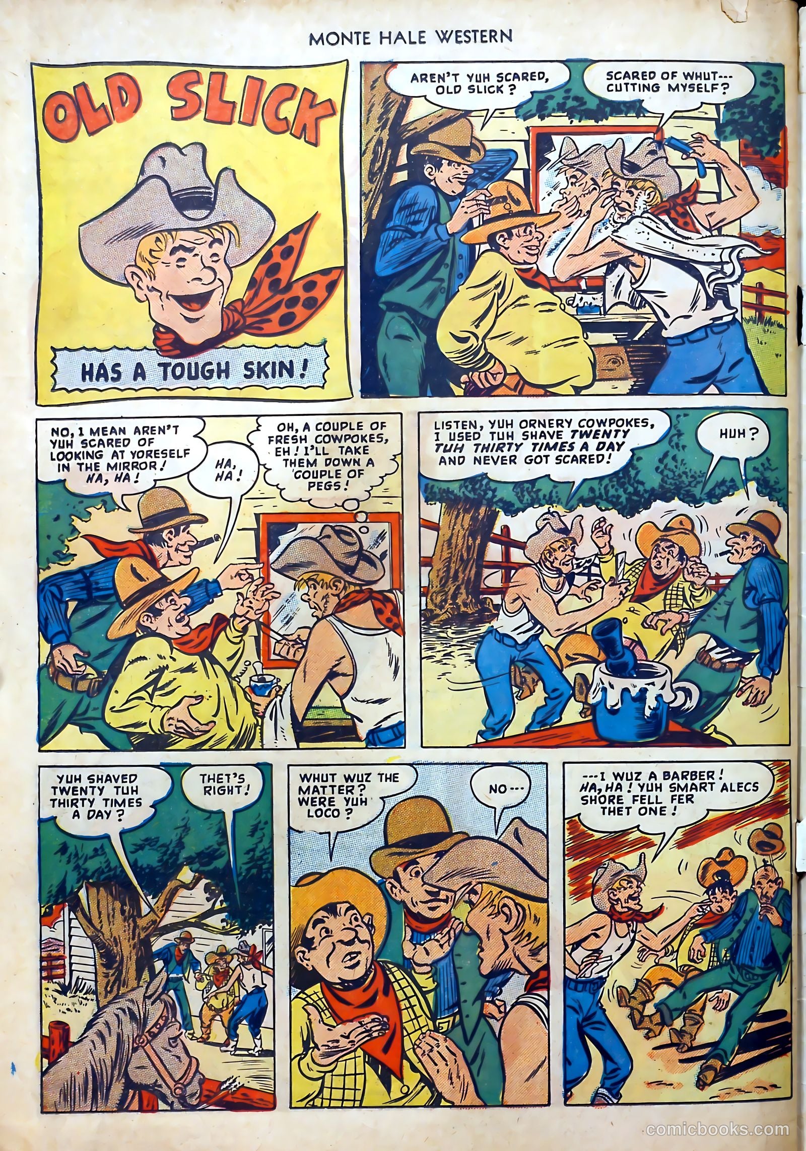 Monte Hale Western #40 (1949) — page 50 of 52