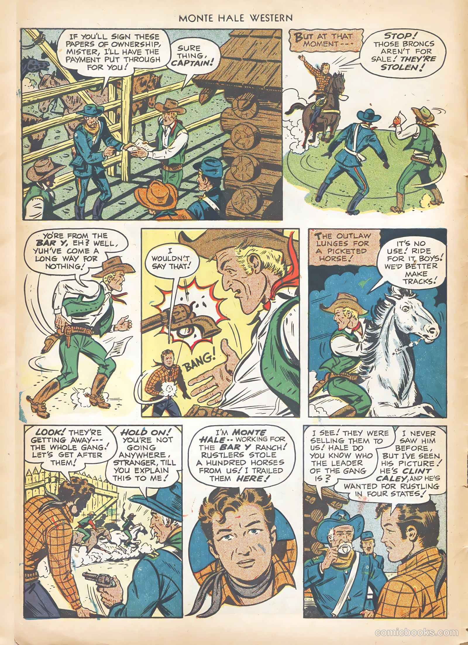 Monte Hale Western #41 (1949) — page 6 of 36