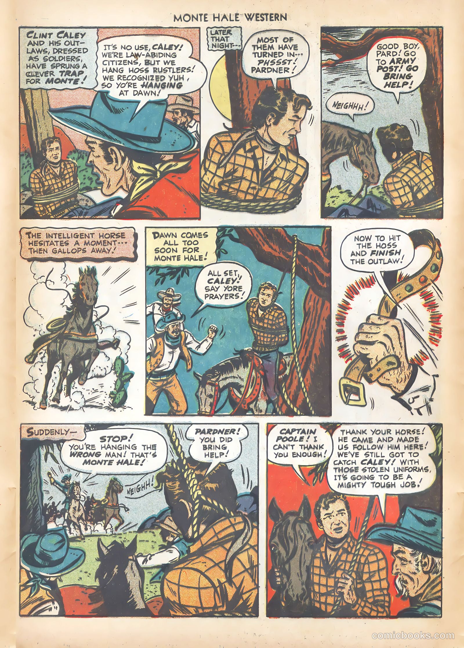 Monte Hale Western #41 (1949) — page 8 of 36
