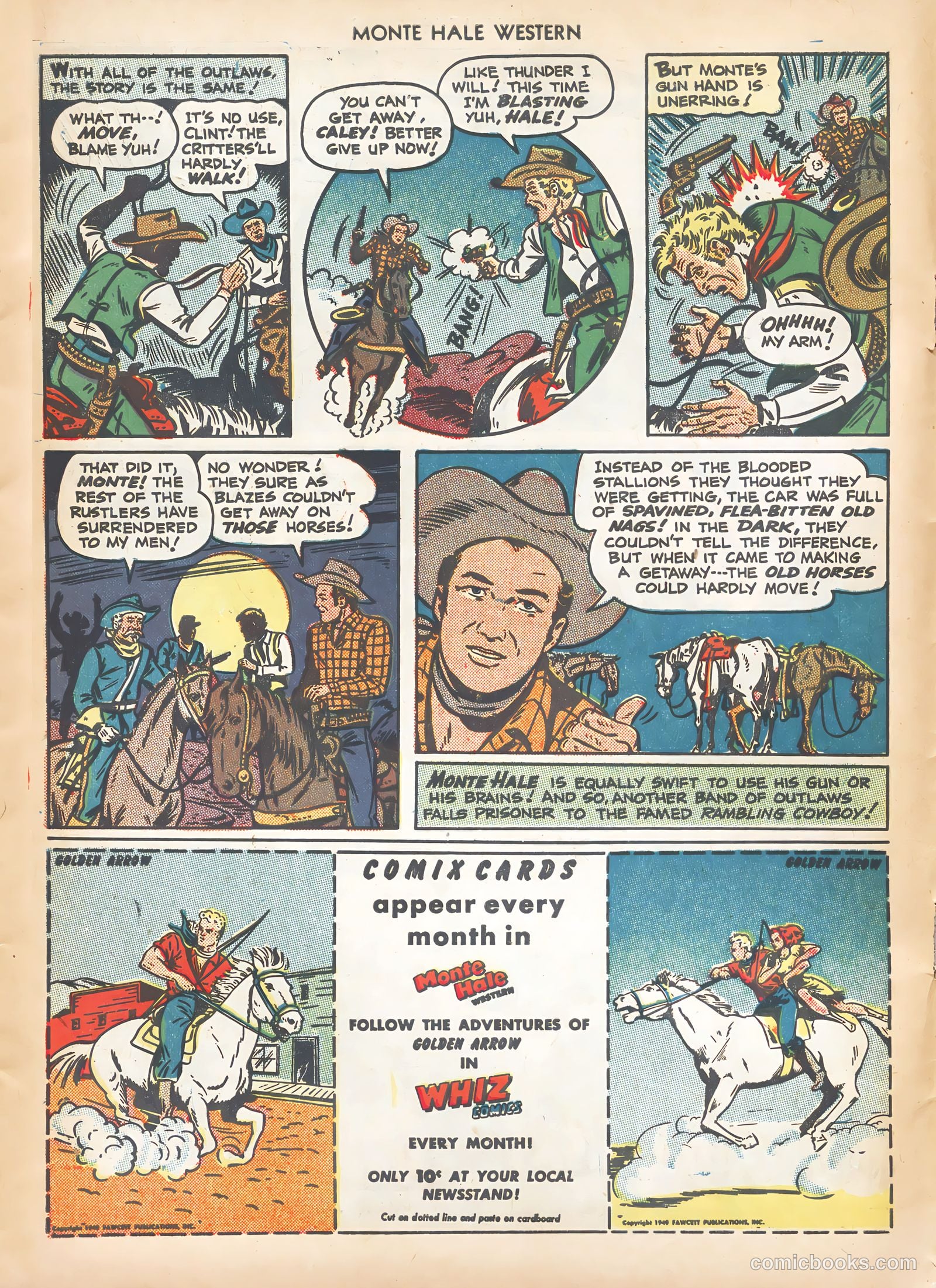 Monte Hale Western #41 (1949) — page 10 of 36