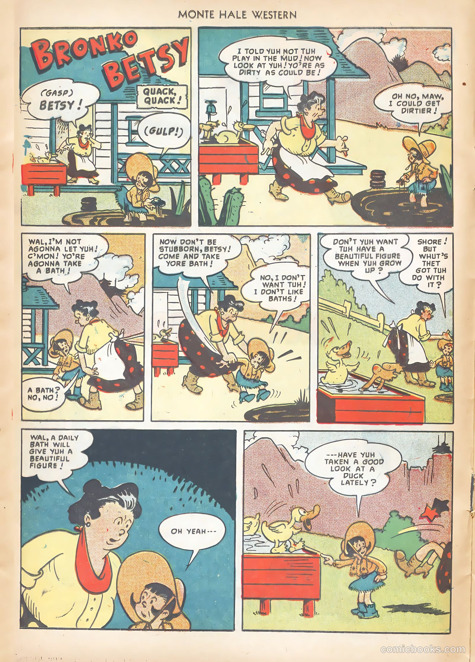 Monte Hale Western #41 (1949) — page 12 of 36