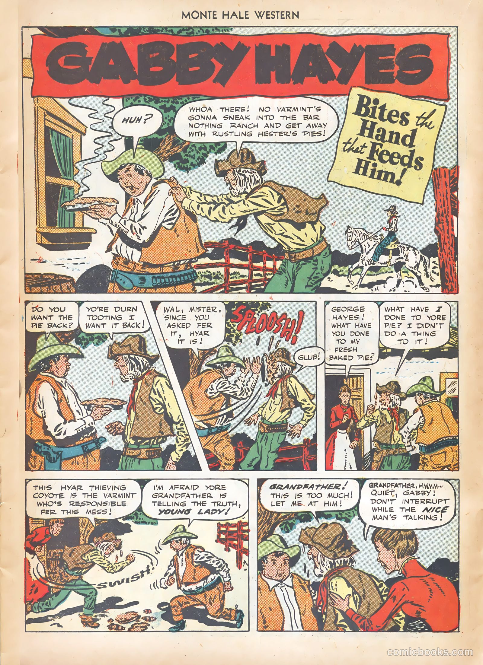 Monte Hale Western #41 (1949) — page 14 of 36