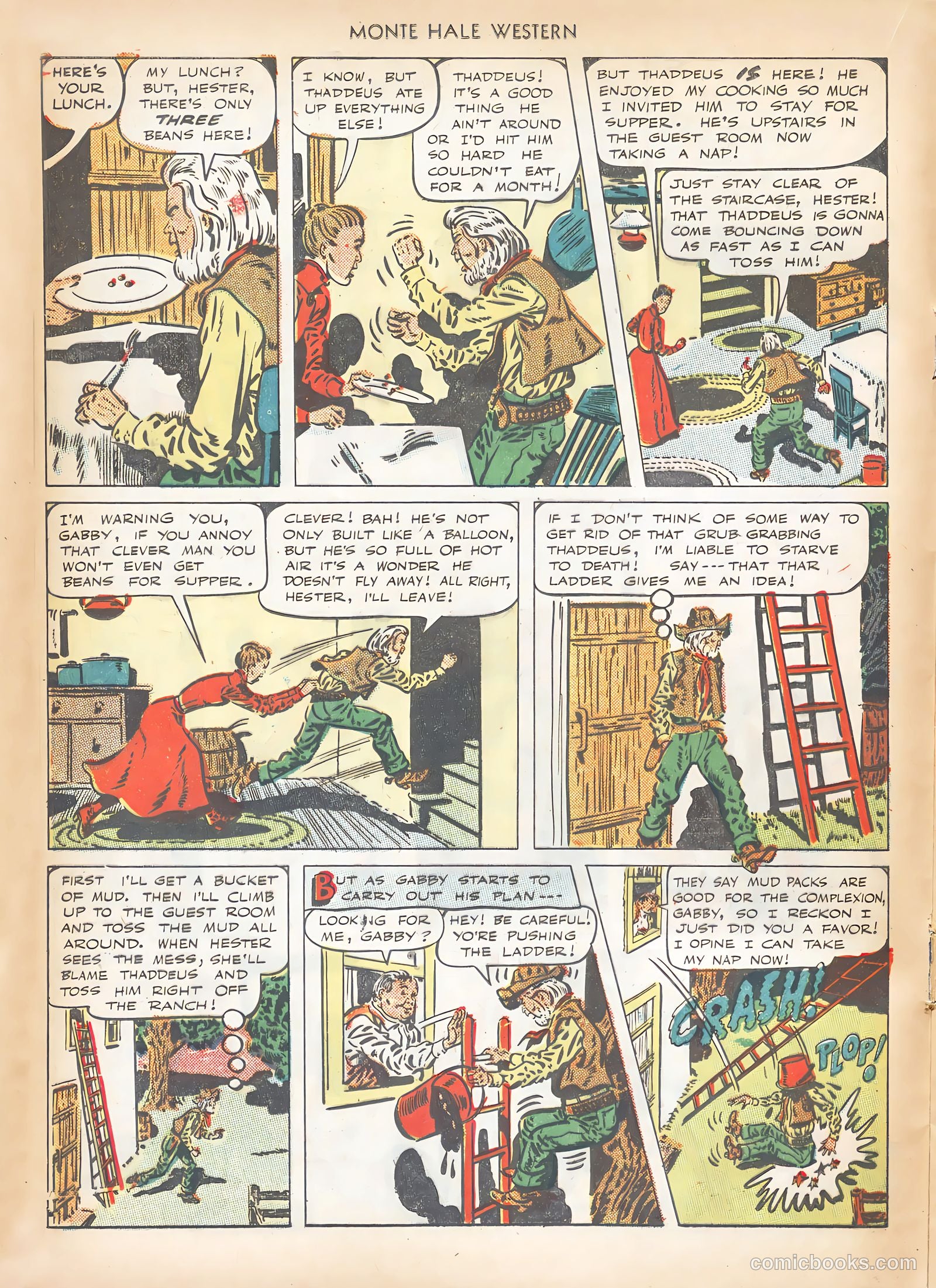 Monte Hale Western #41 (1949) — page 16 of 36
