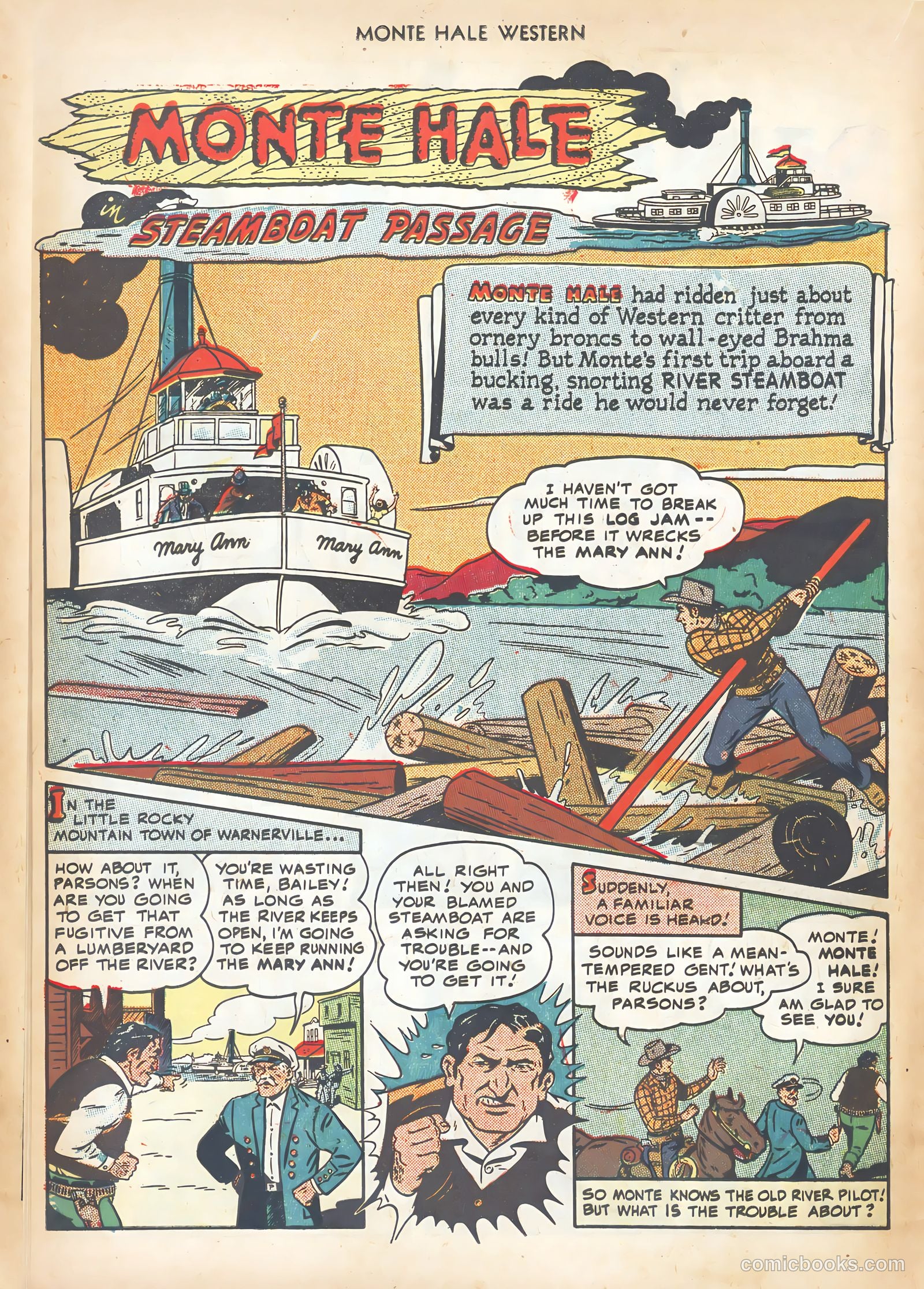 Monte Hale Western #41 (1949) — page 18 of 36