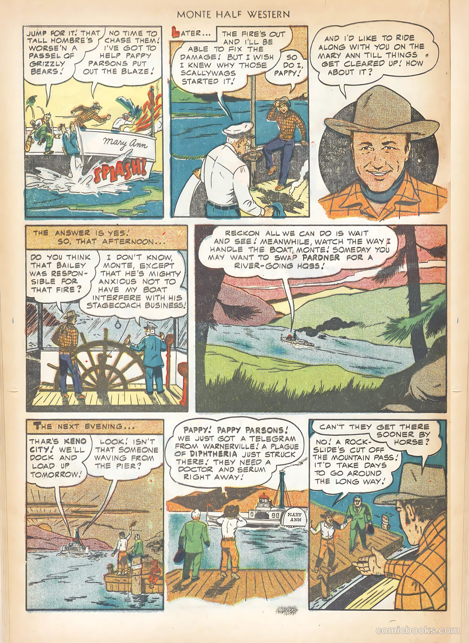 Monte Hale Western #41 (1949) — page 20 of 36