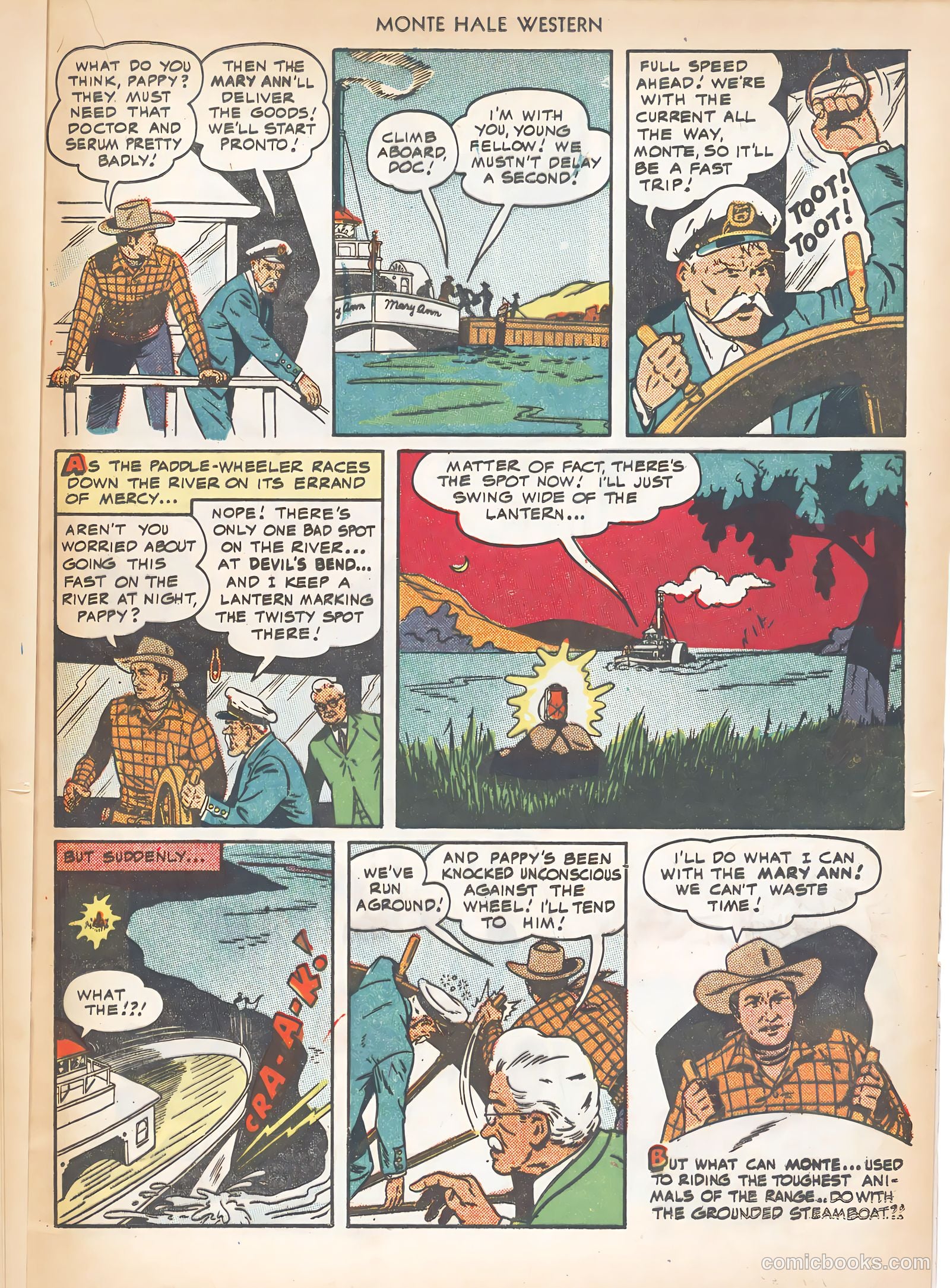 Monte Hale Western #41 (1949) — page 21 of 36