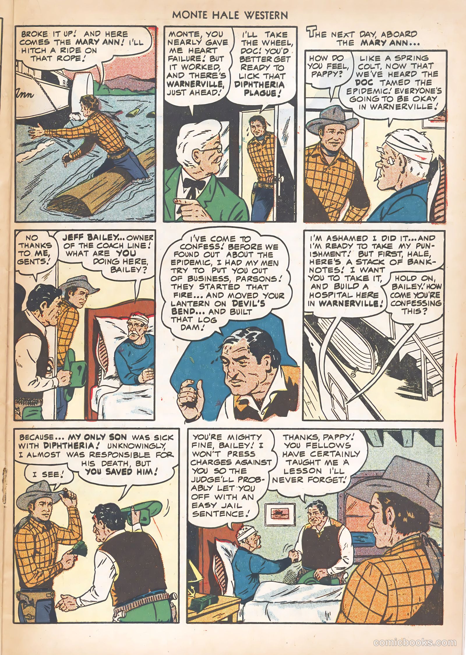 Monte Hale Western #41 (1949) — page 23 of 36