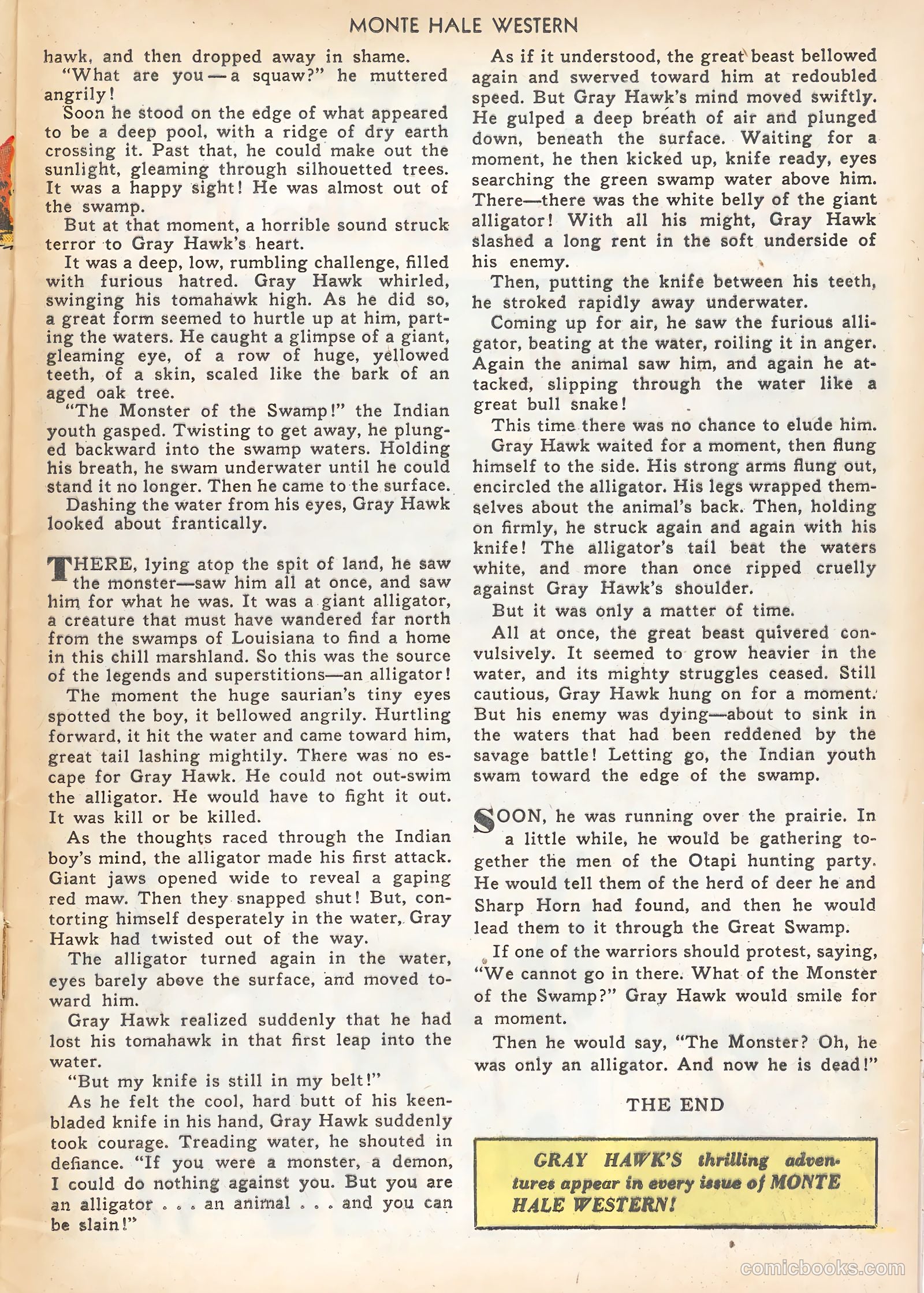 Monte Hale Western #41 (1949) — page 25 of 36