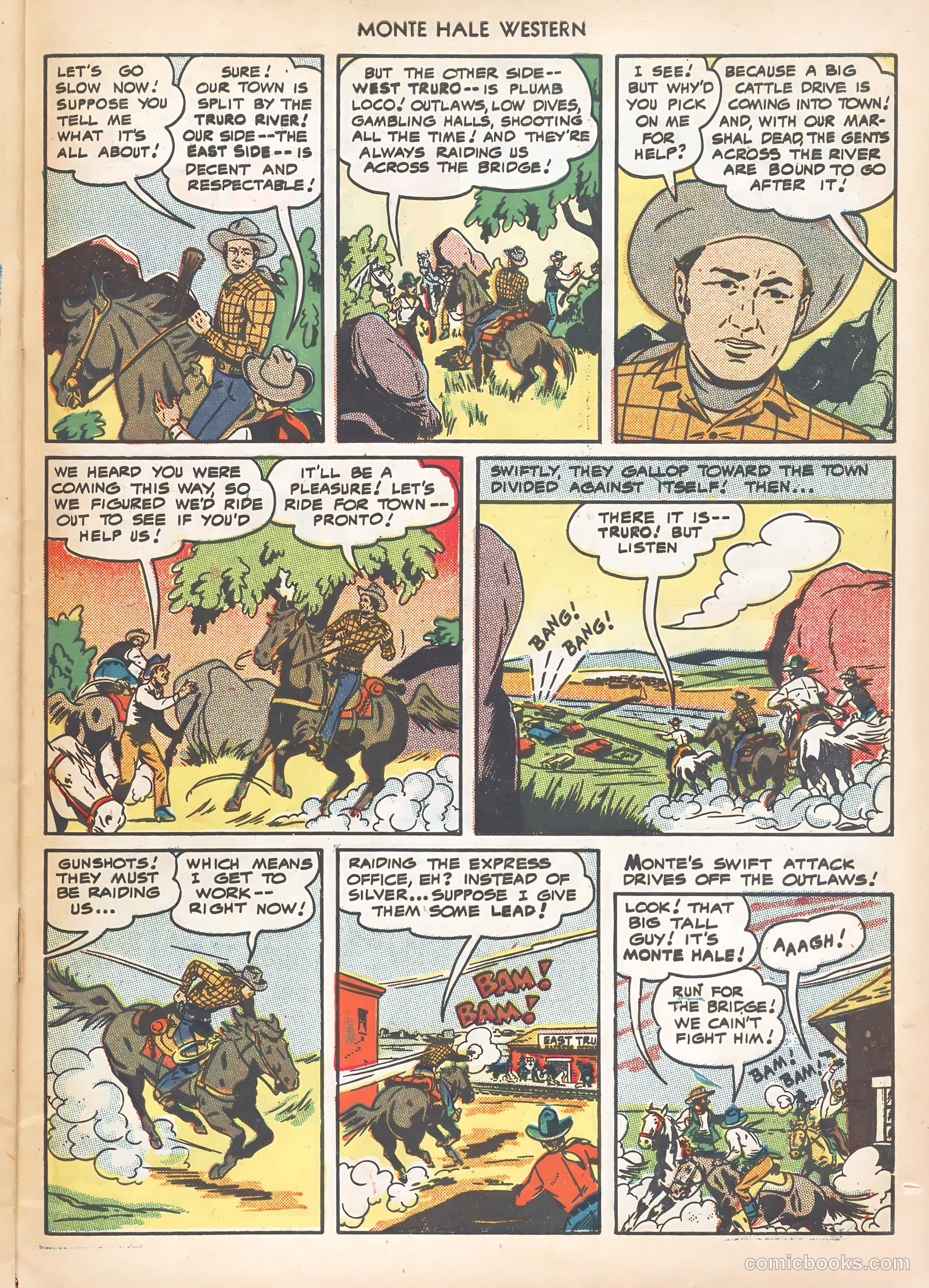Monte Hale Western #41 (1949) — page 27 of 36