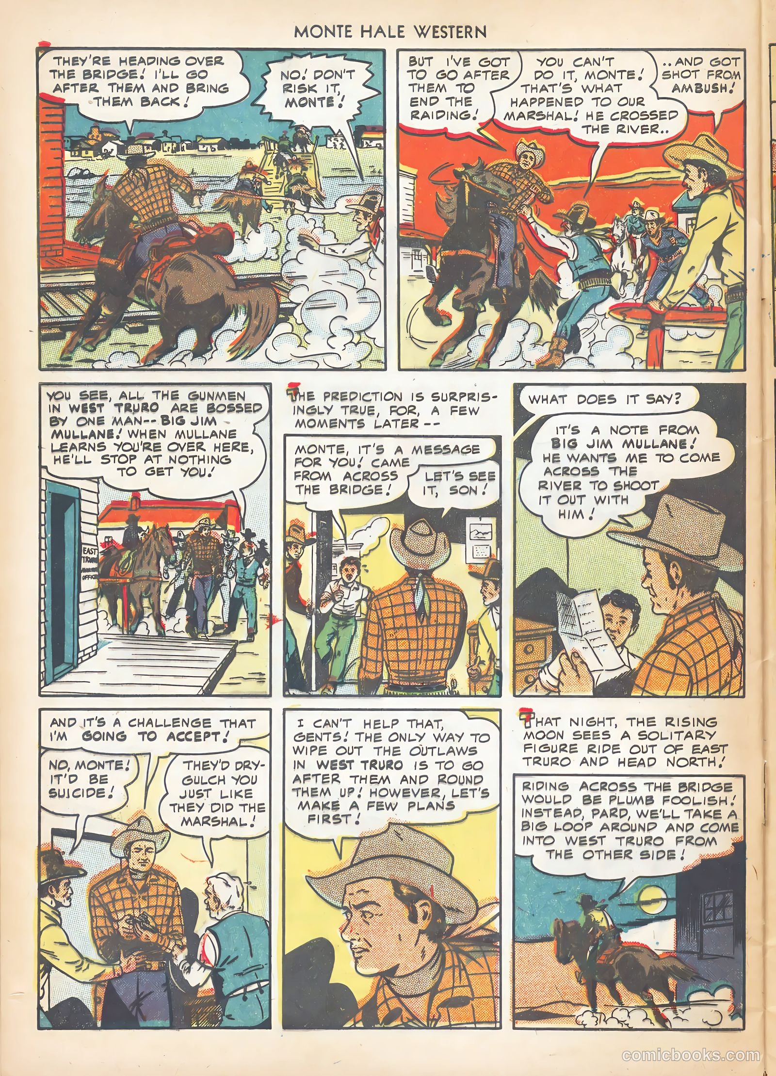 Monte Hale Western #41 (1949) — page 28 of 36