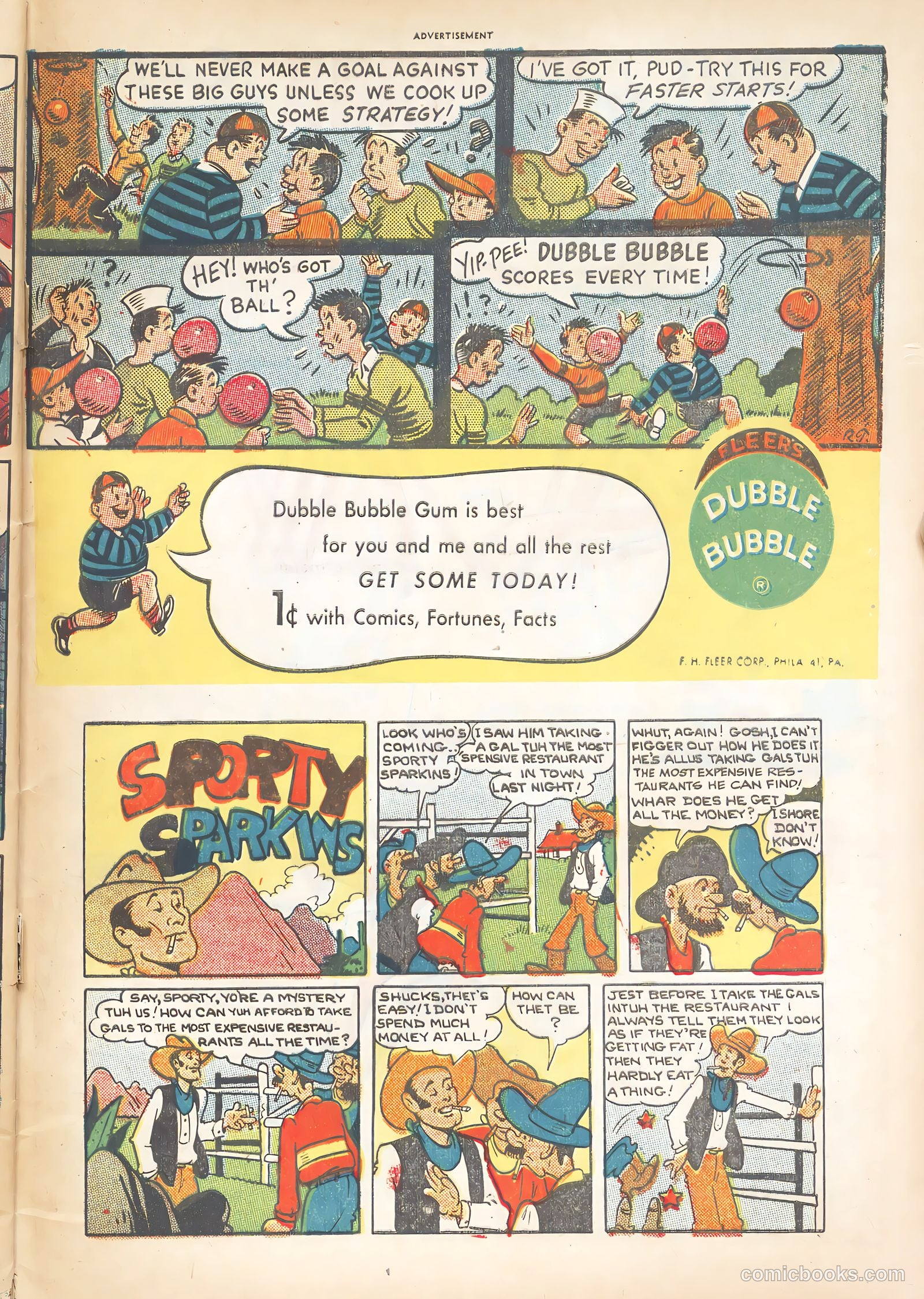 Monte Hale Western #41 (1949) — page 33 of 36