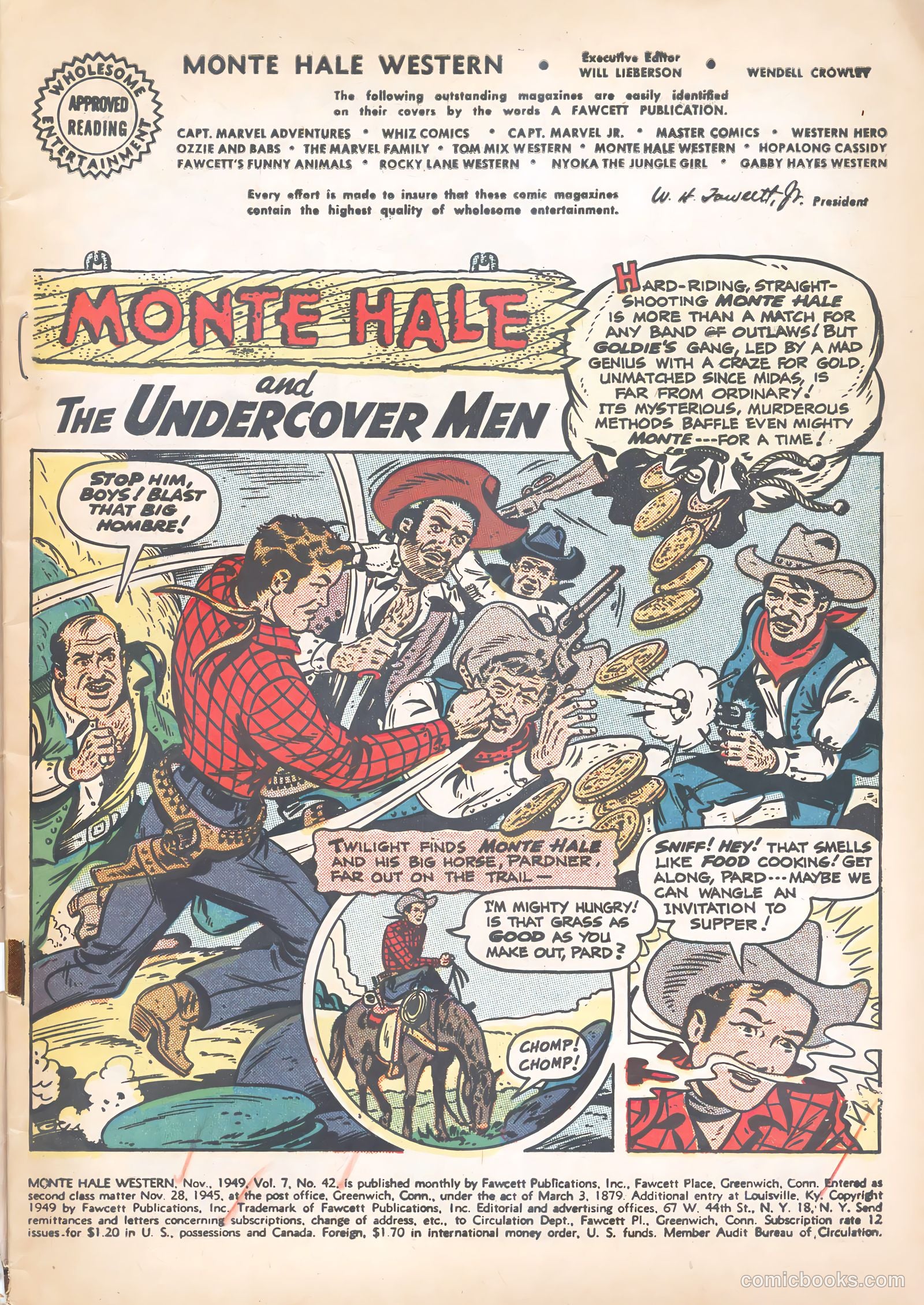 Monte Hale Western #42 (1949) — page 3 of 52
