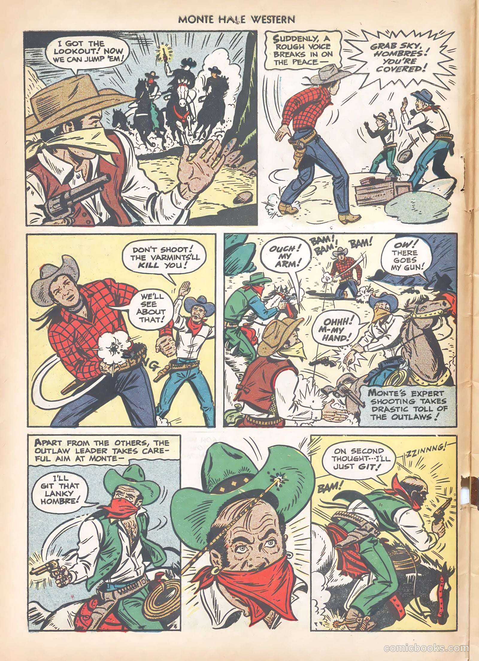 Monte Hale Western #42 (1949) — page 6 of 52