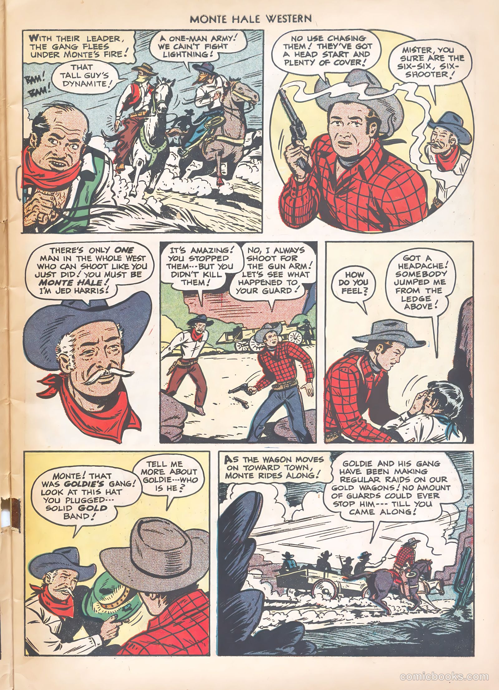 Monte Hale Western #42 (1949) — page 7 of 52
