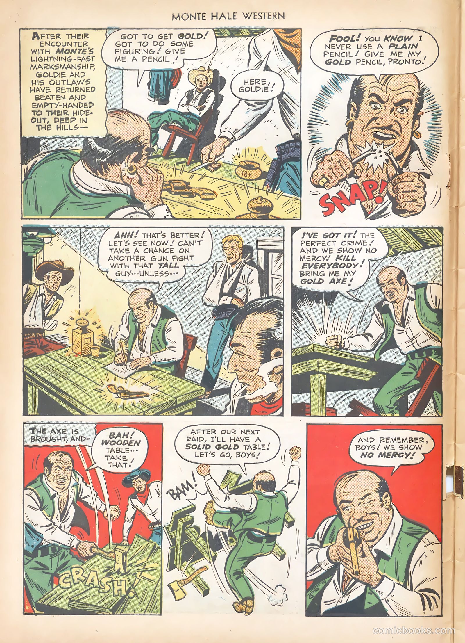 Monte Hale Western #42 (1949) — page 8 of 52