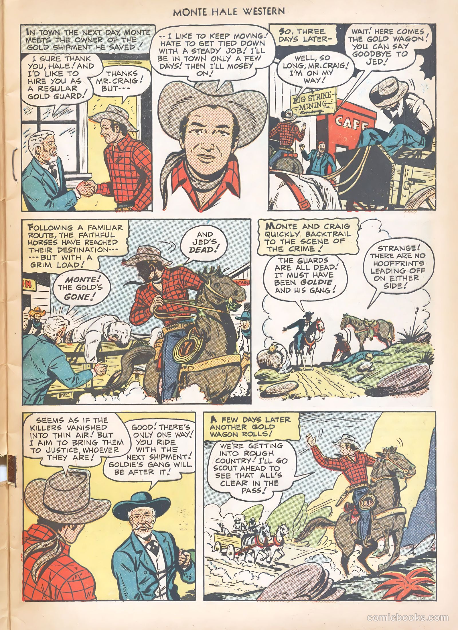 Monte Hale Western #42 (1949) — page 9 of 52