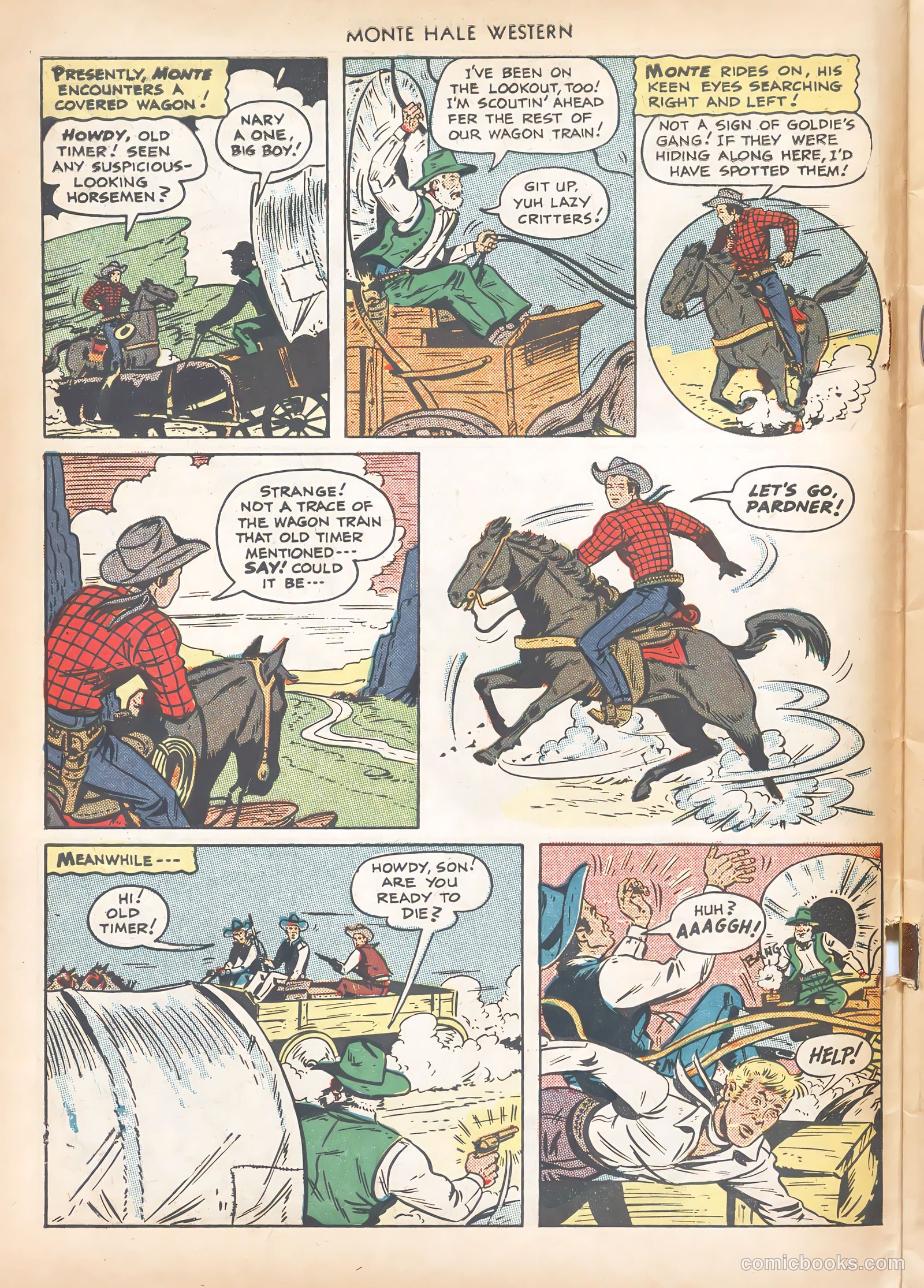 Monte Hale Western #42 (1949) — page 10 of 52