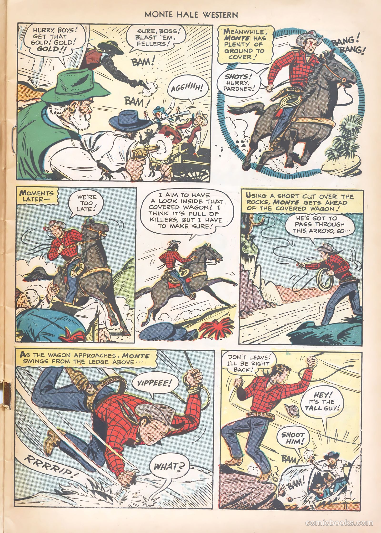 Monte Hale Western #42 (1949) — page 11 of 52