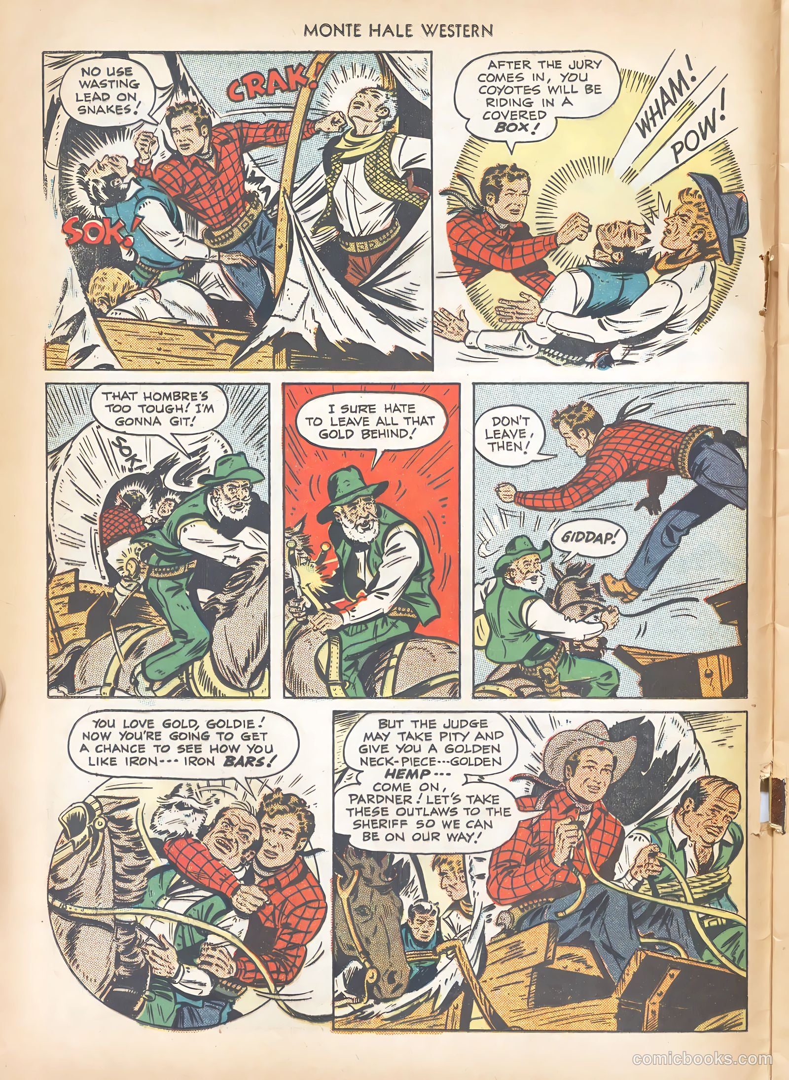 Monte Hale Western #42 (1949) — page 12 of 52