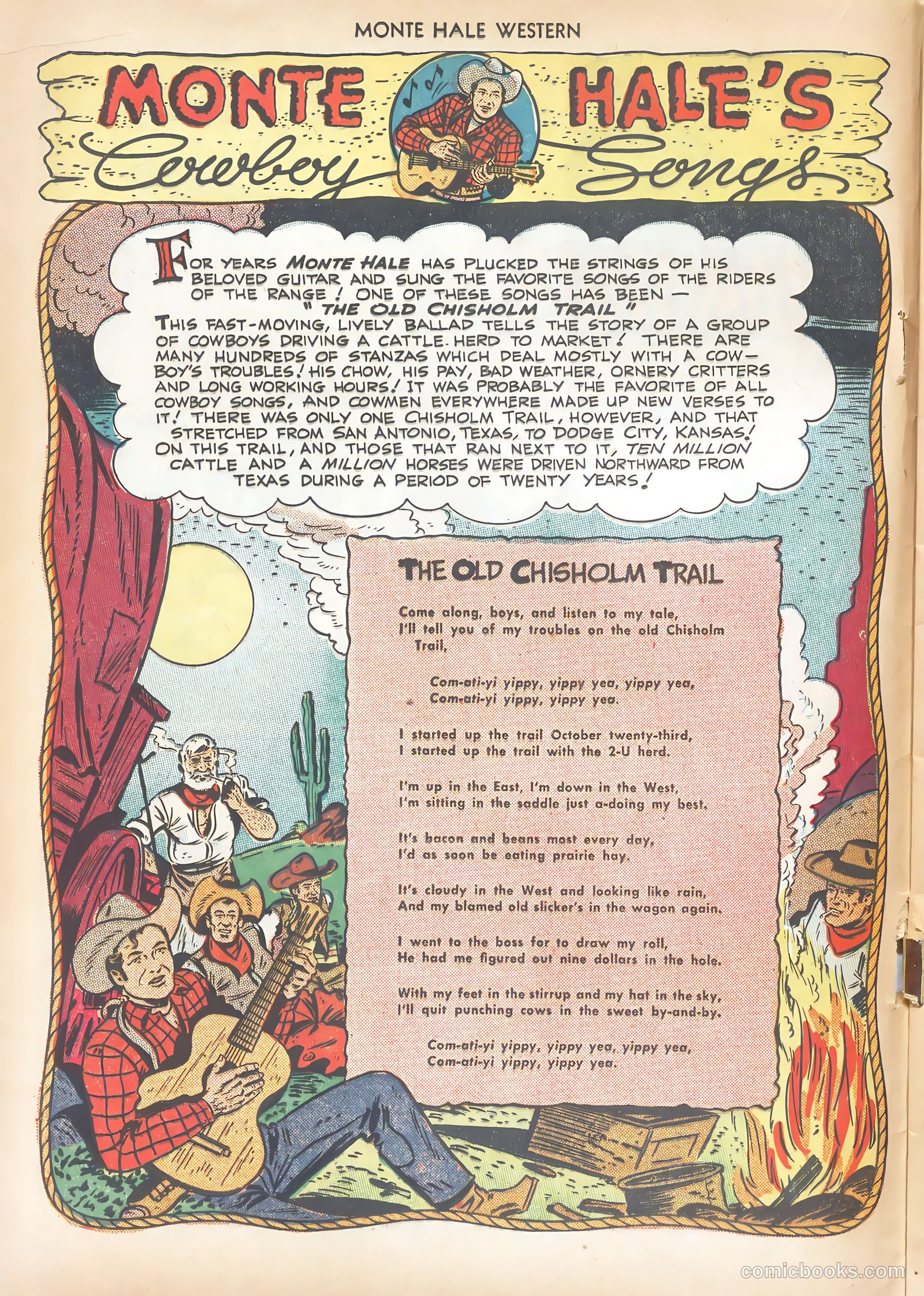 Monte Hale Western #42 (1949) — page 16 of 52