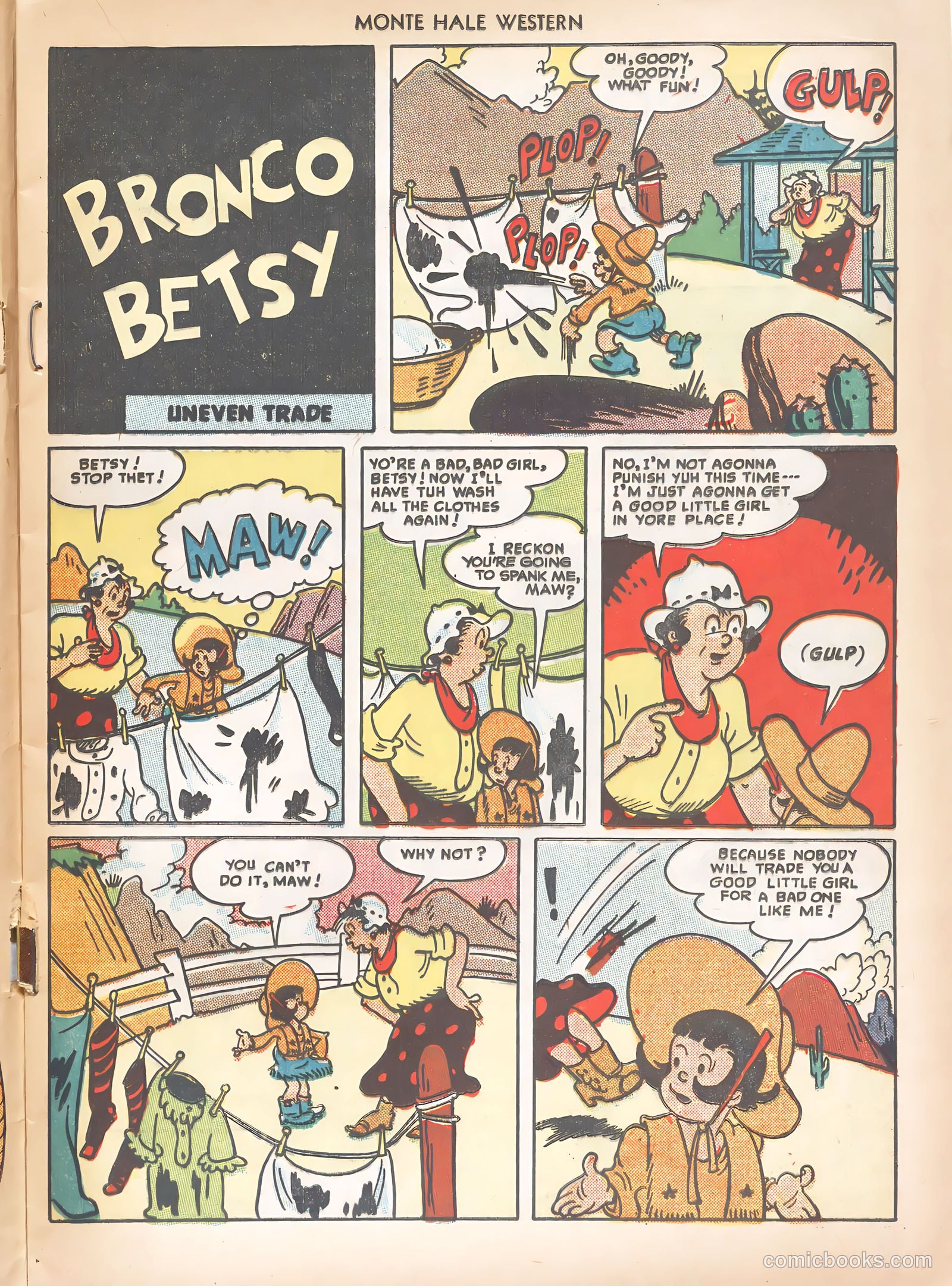 Monte Hale Western #42 (1949) — page 17 of 52