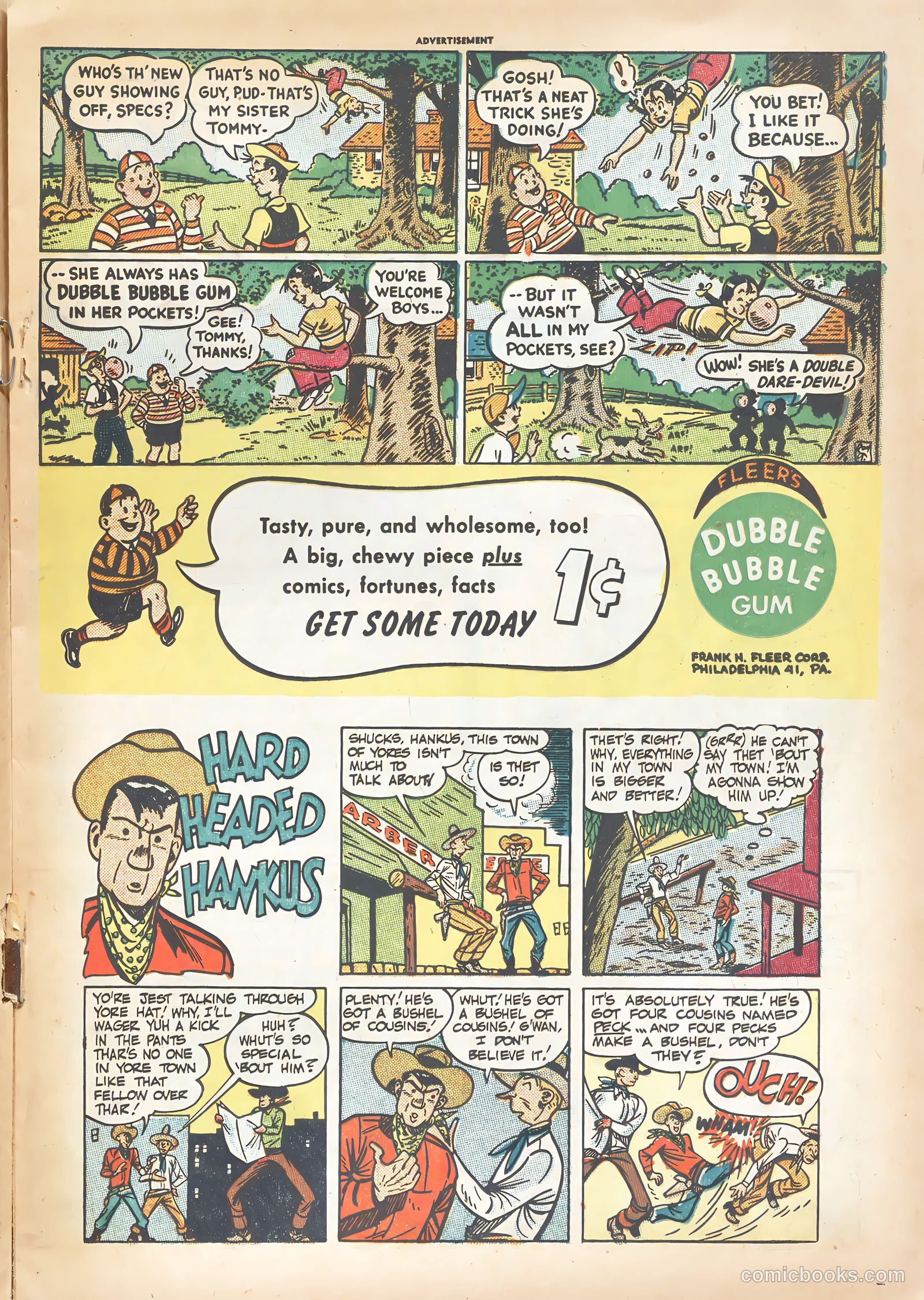 Monte Hale Western #42 (1949) — page 25 of 52