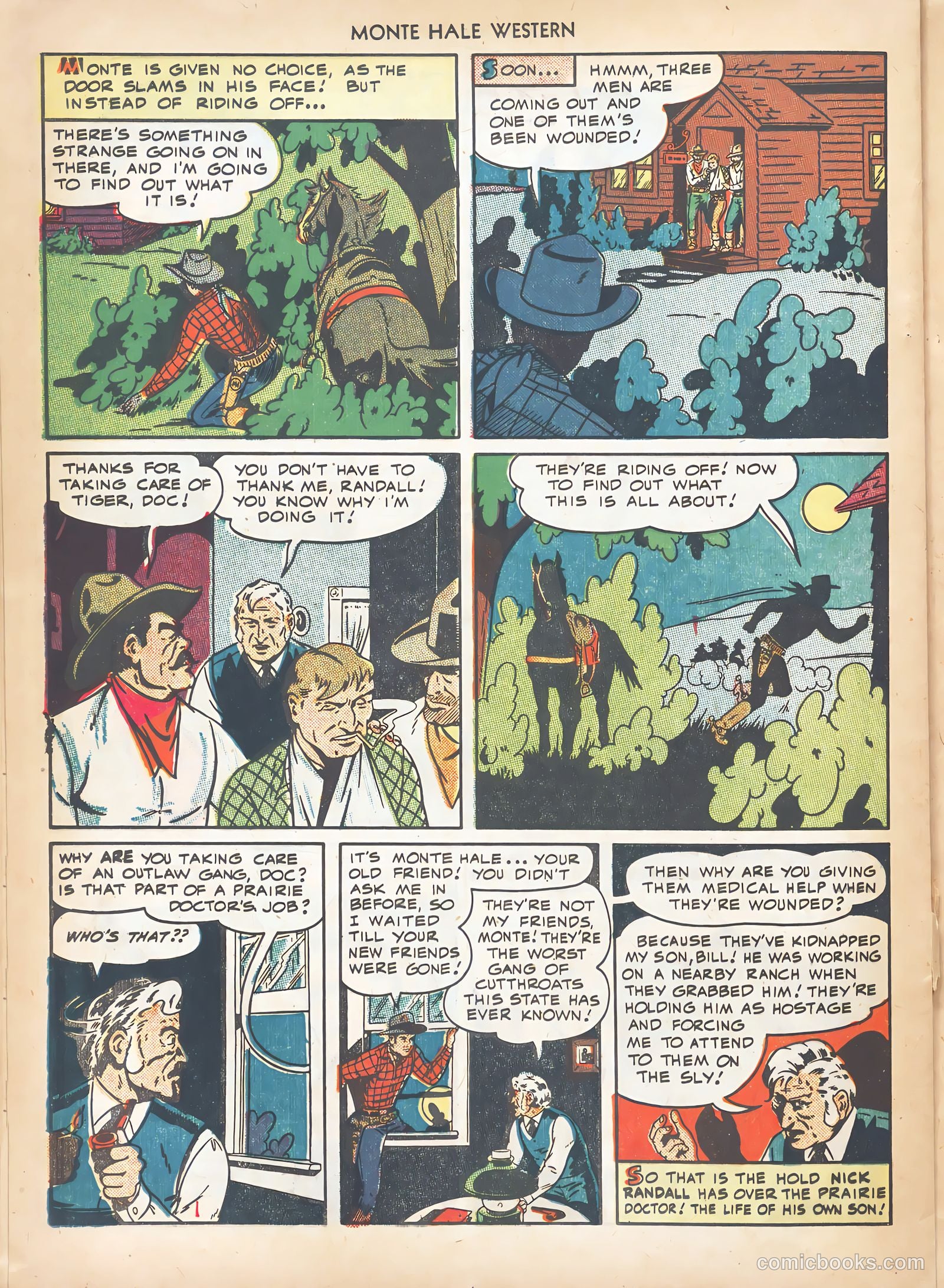 Monte Hale Western #42 (1949) — page 28 of 52