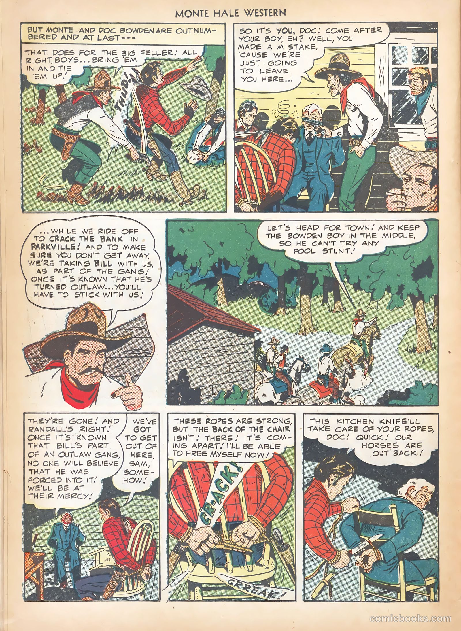 Monte Hale Western #42 (1949) — page 30 of 52