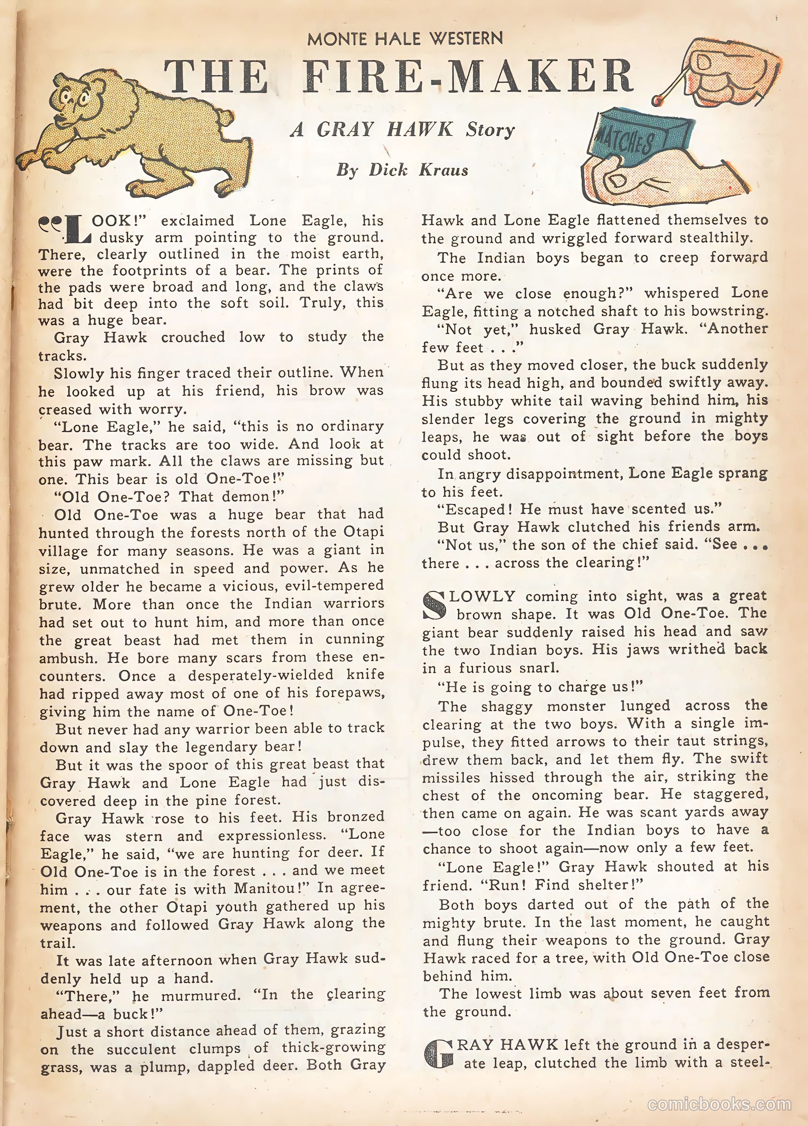 Monte Hale Western #42 (1949) — page 33 of 52