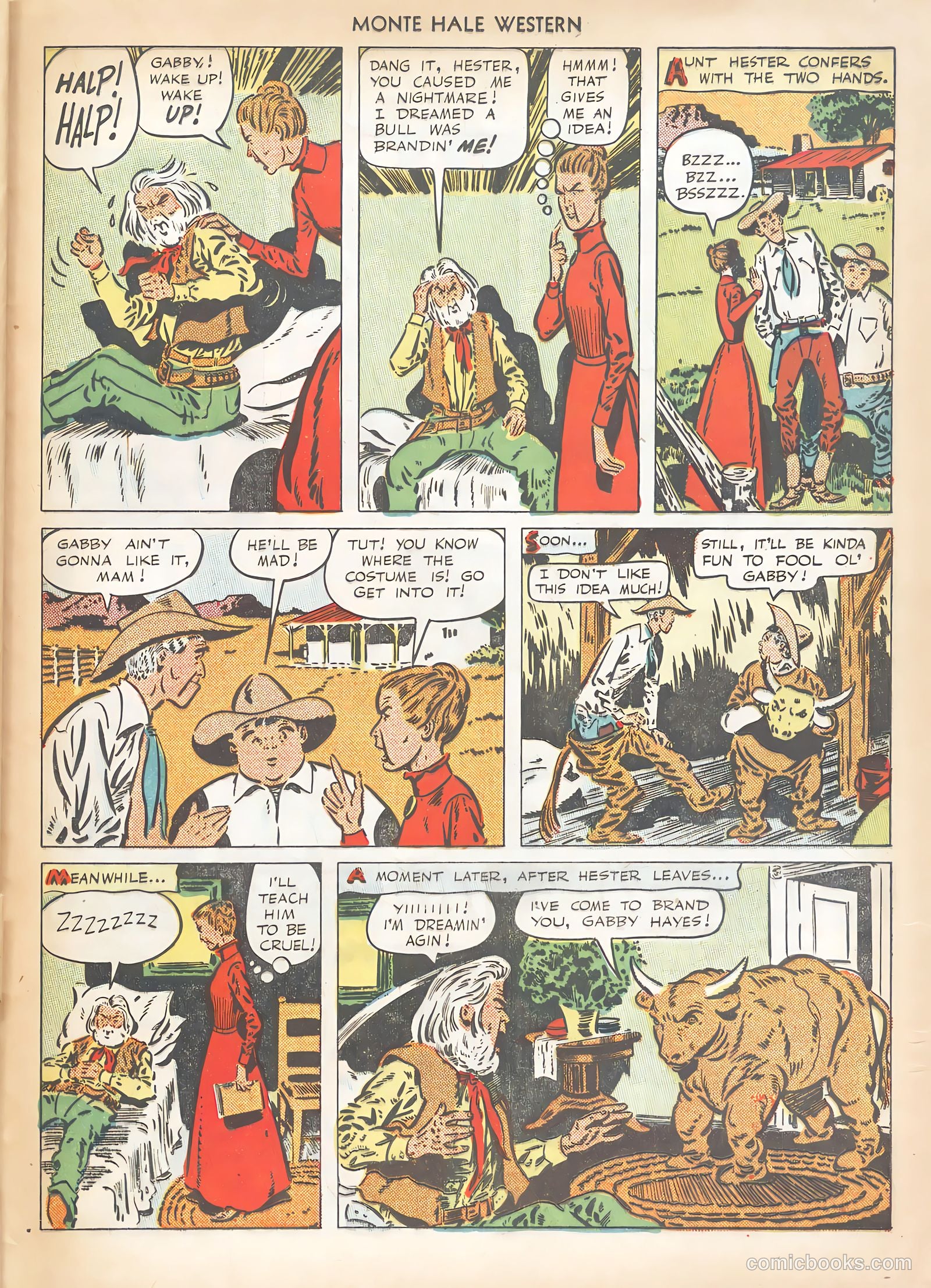 Monte Hale Western #42 (1949) — page 37 of 52