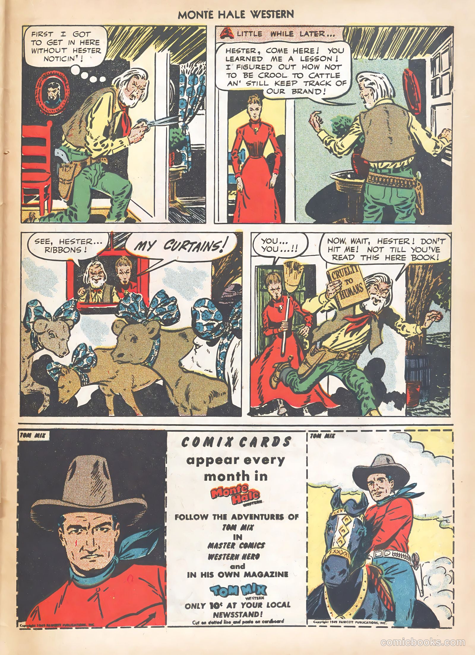 Monte Hale Western #42 (1949) — page 39 of 52