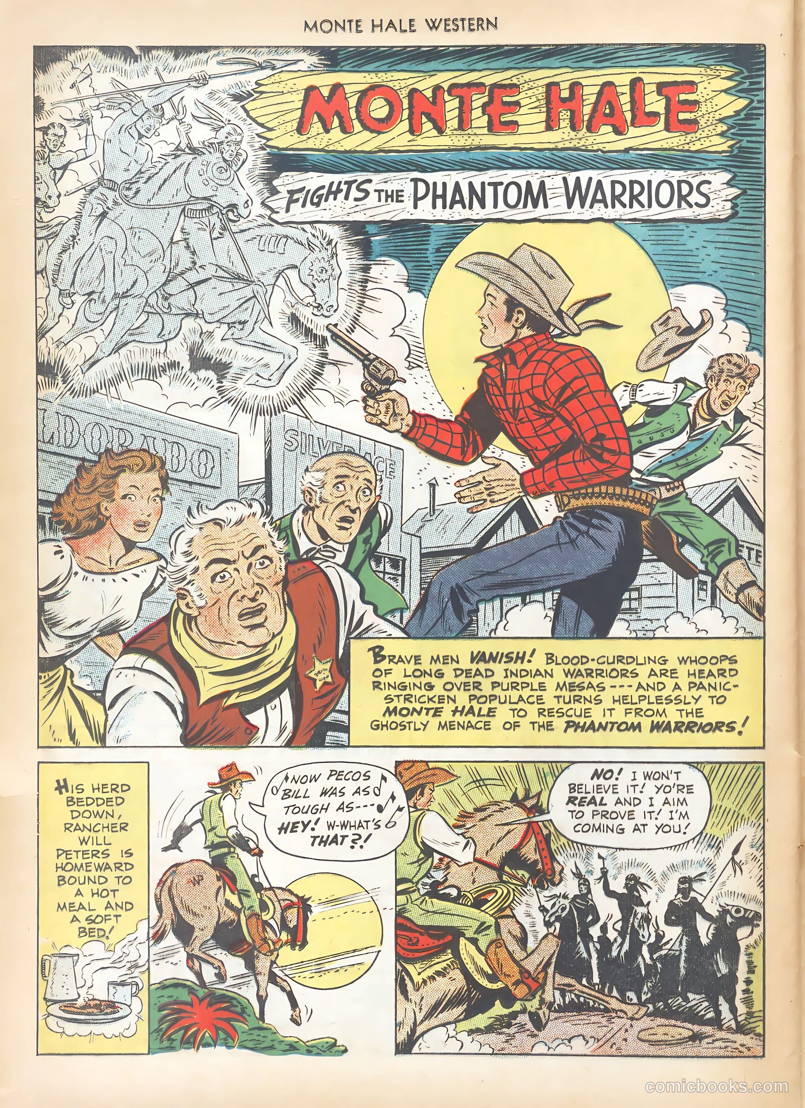 Monte Hale Western #42 (1949) — page 40 of 52