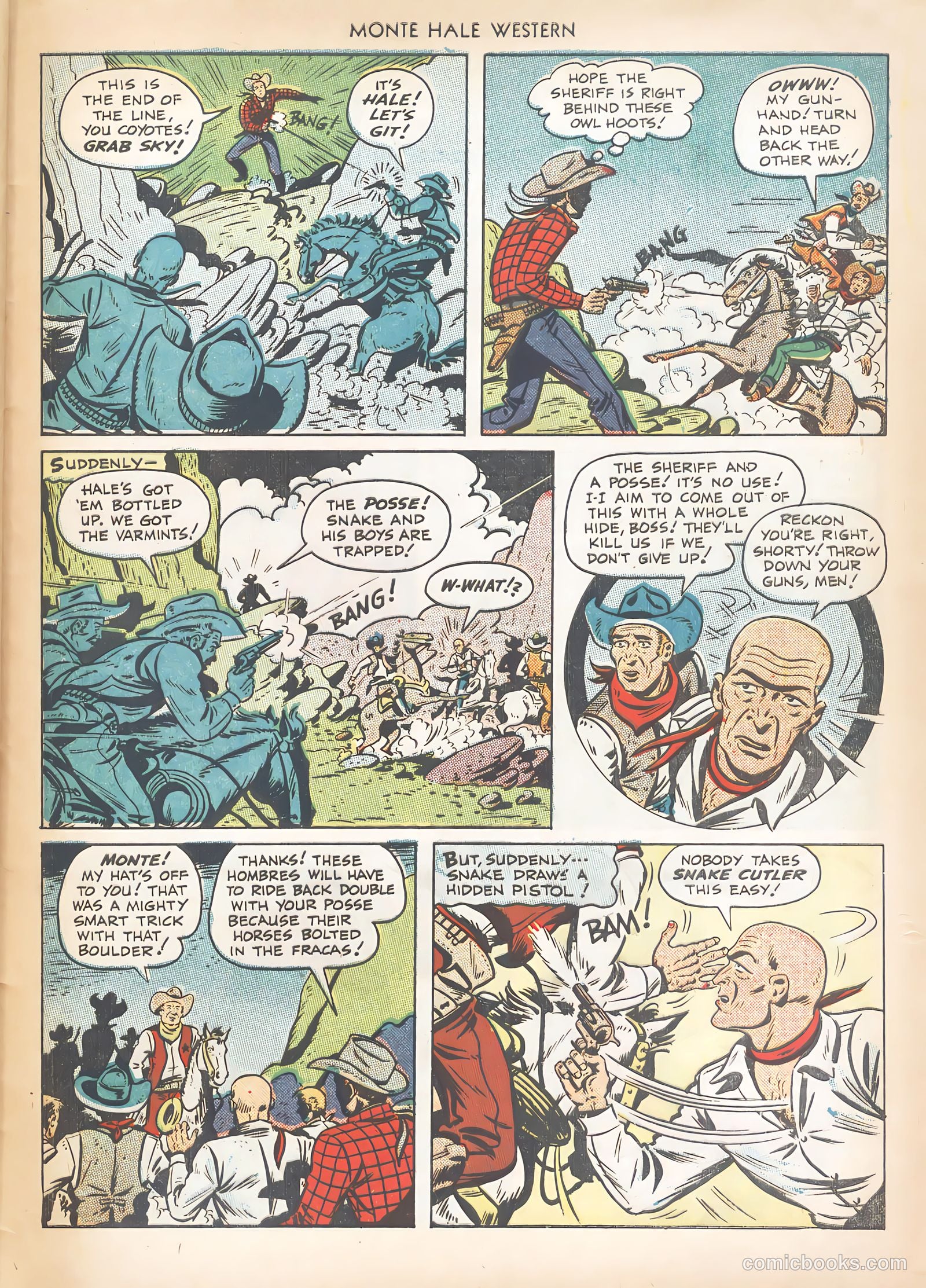 Monte Hale Western #42 (1949) — page 45 of 52