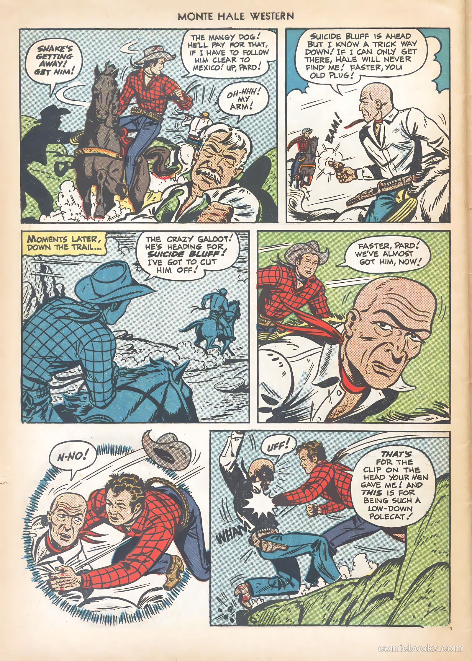 Monte Hale Western #42 (1949) — page 46 of 52