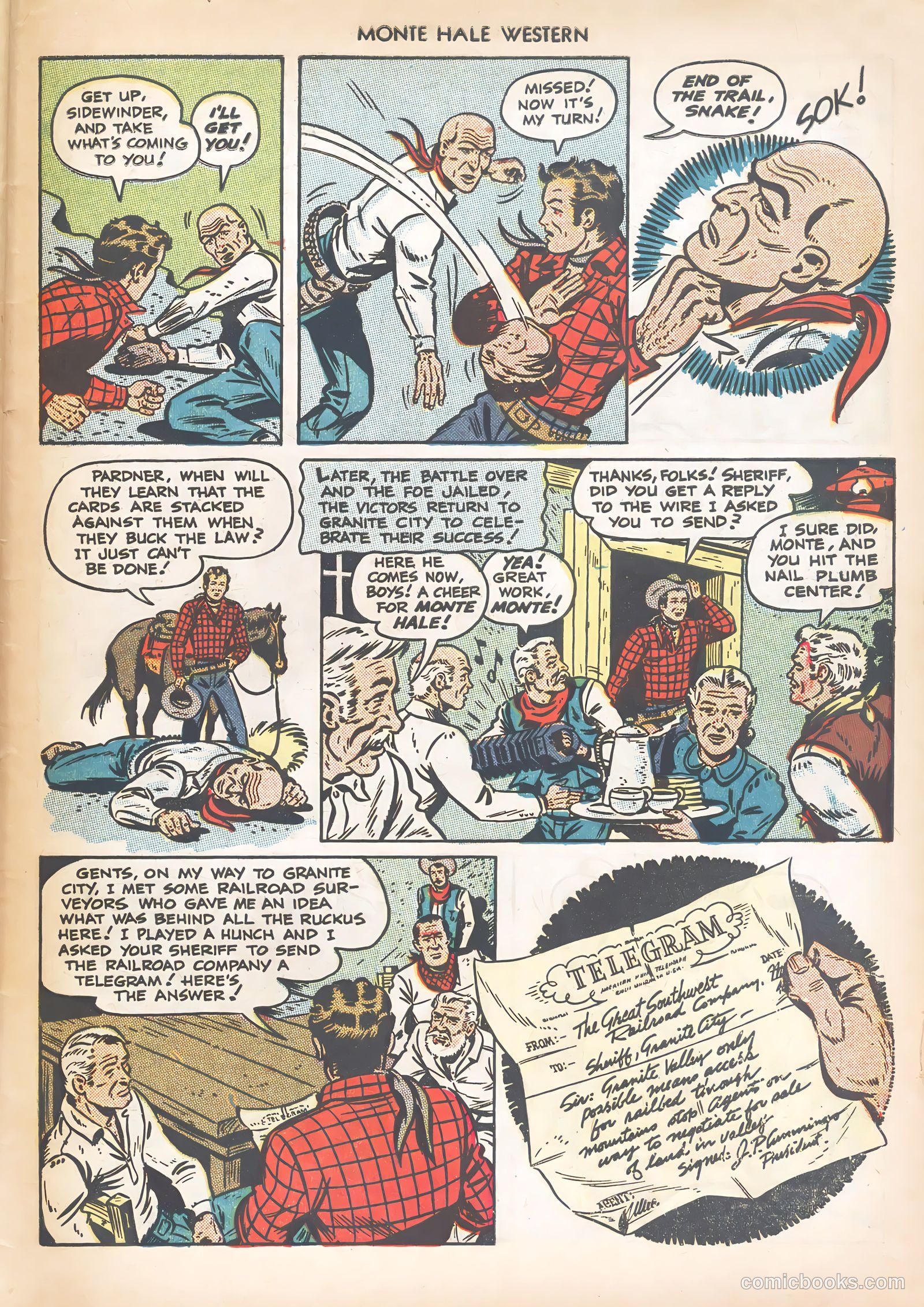 Monte Hale Western #42 (1949) — page 47 of 52