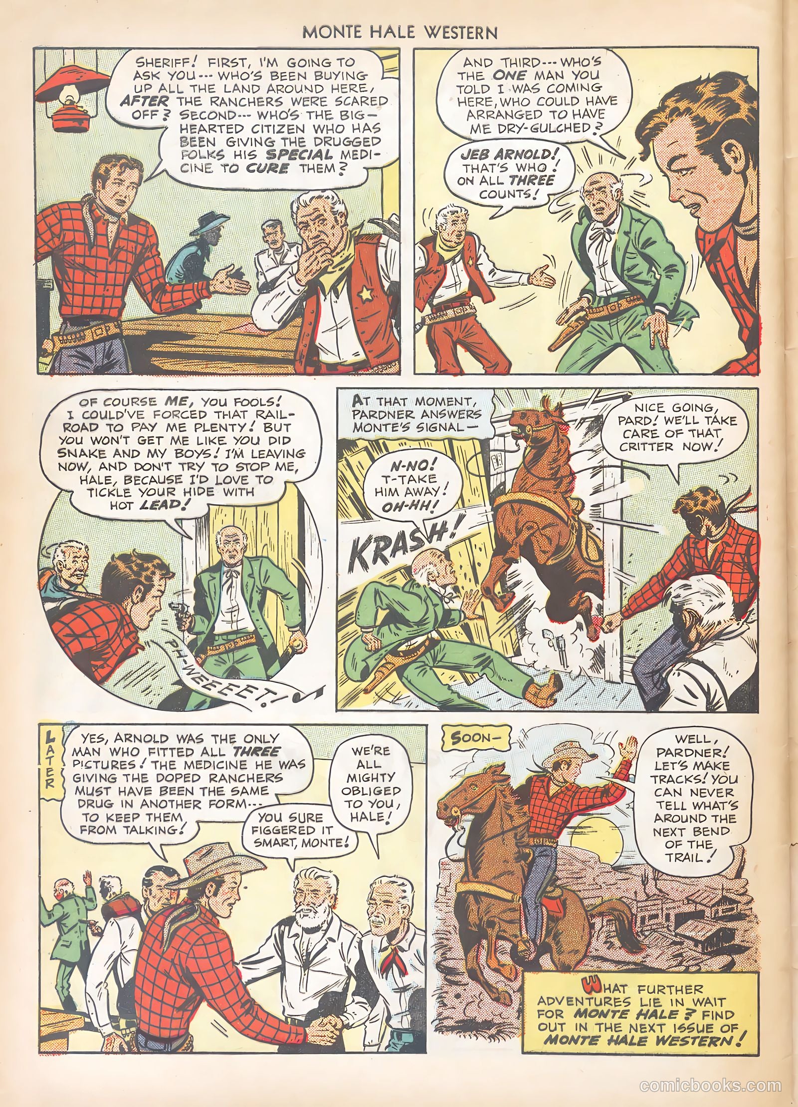 Monte Hale Western #42 (1949) — page 48 of 52