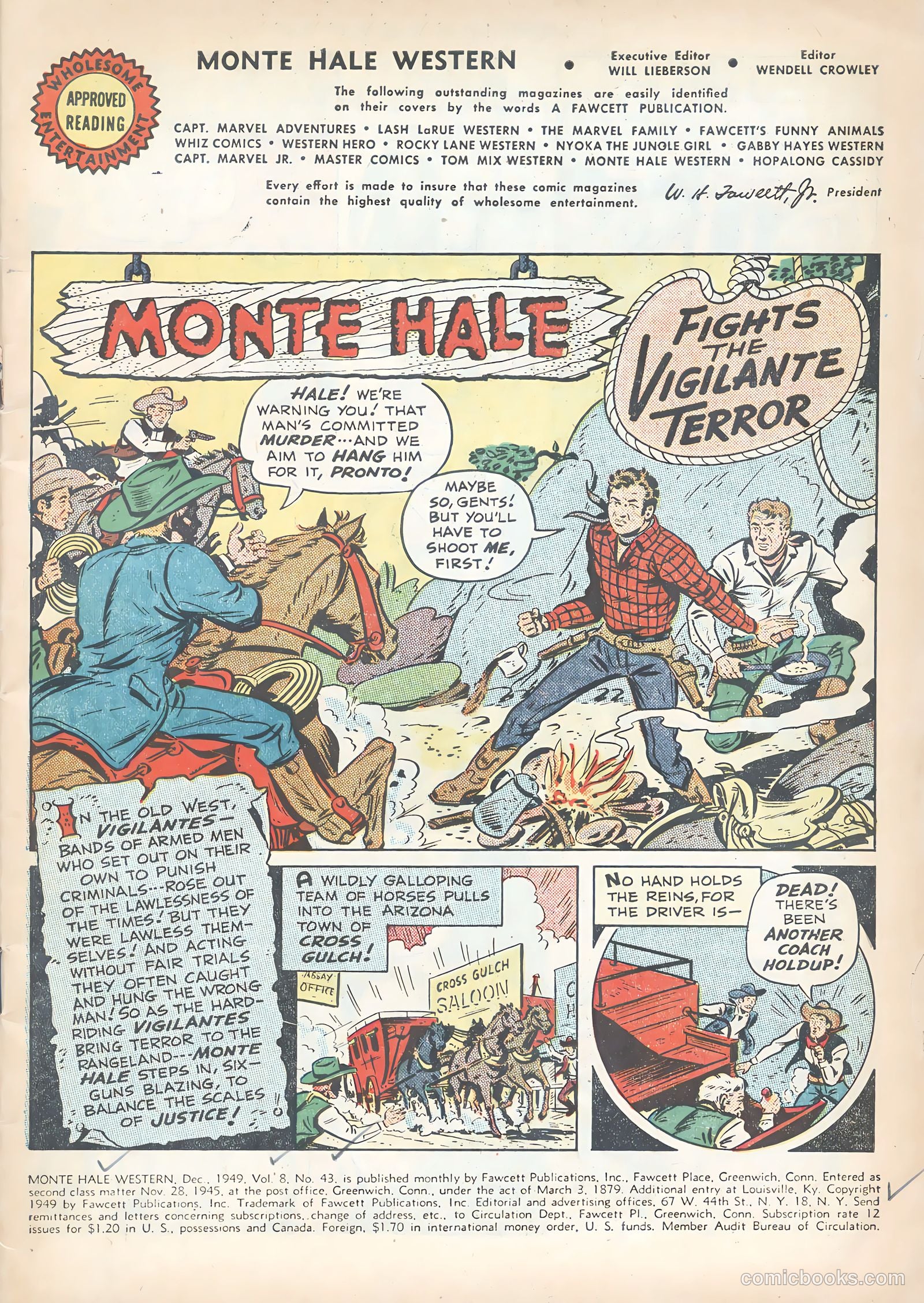Monte Hale Western #43 (1949) — page 3 of 52