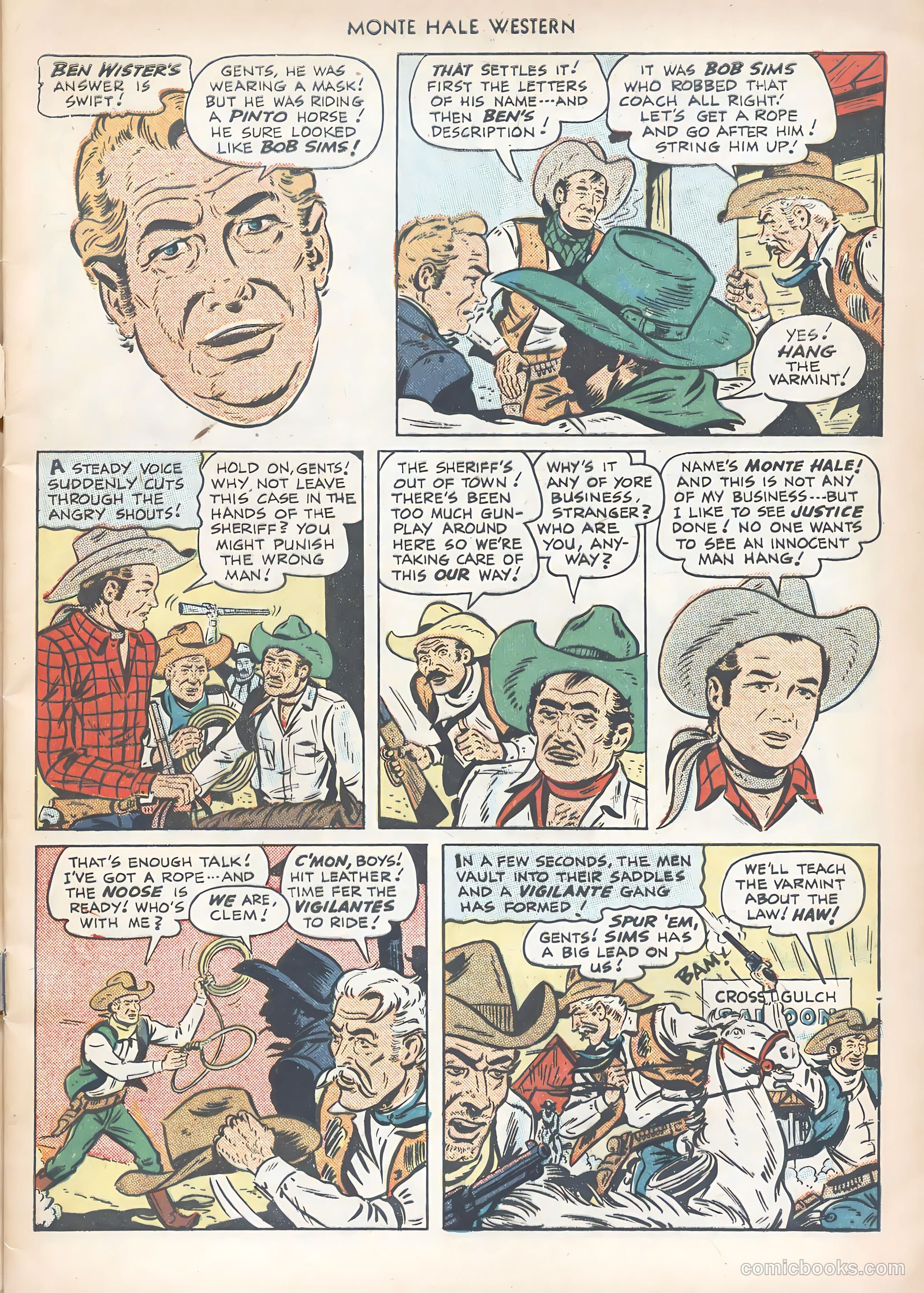 Monte Hale Western #43 (1949) — page 5 of 52