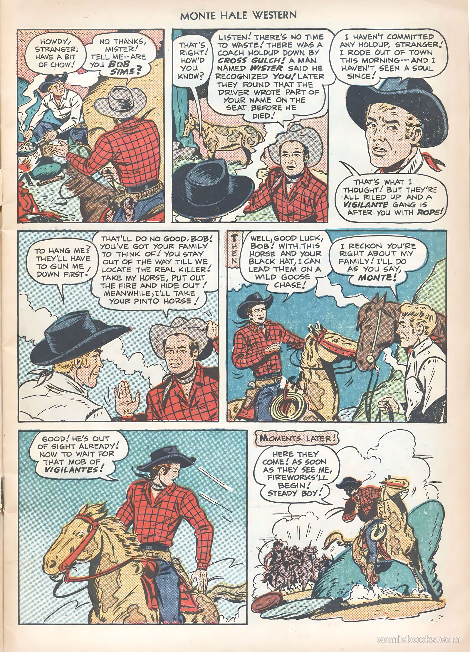 Monte Hale Western #43 (1949) — page 7 of 52